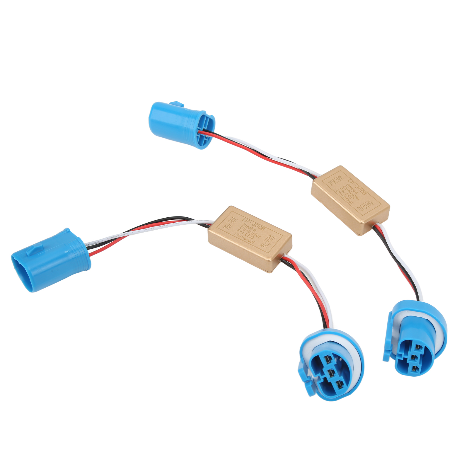 2 Stück Lf‑300b 9007 Blinksteuerung 50w Led-blitzlicht-steuermodul Für Kraftfahrzeuge Und Gepanzerte Fahrzeuge