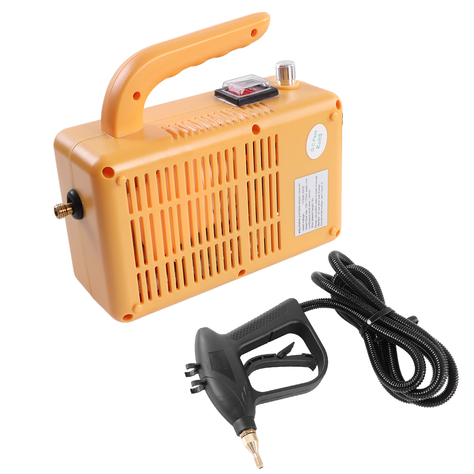 1700-w-dampfreiniger, Hochtemperatur-hochdruck-dampfreinigungsgerät Für Küche, Bad Und Auto, Eu-stecker 220 V