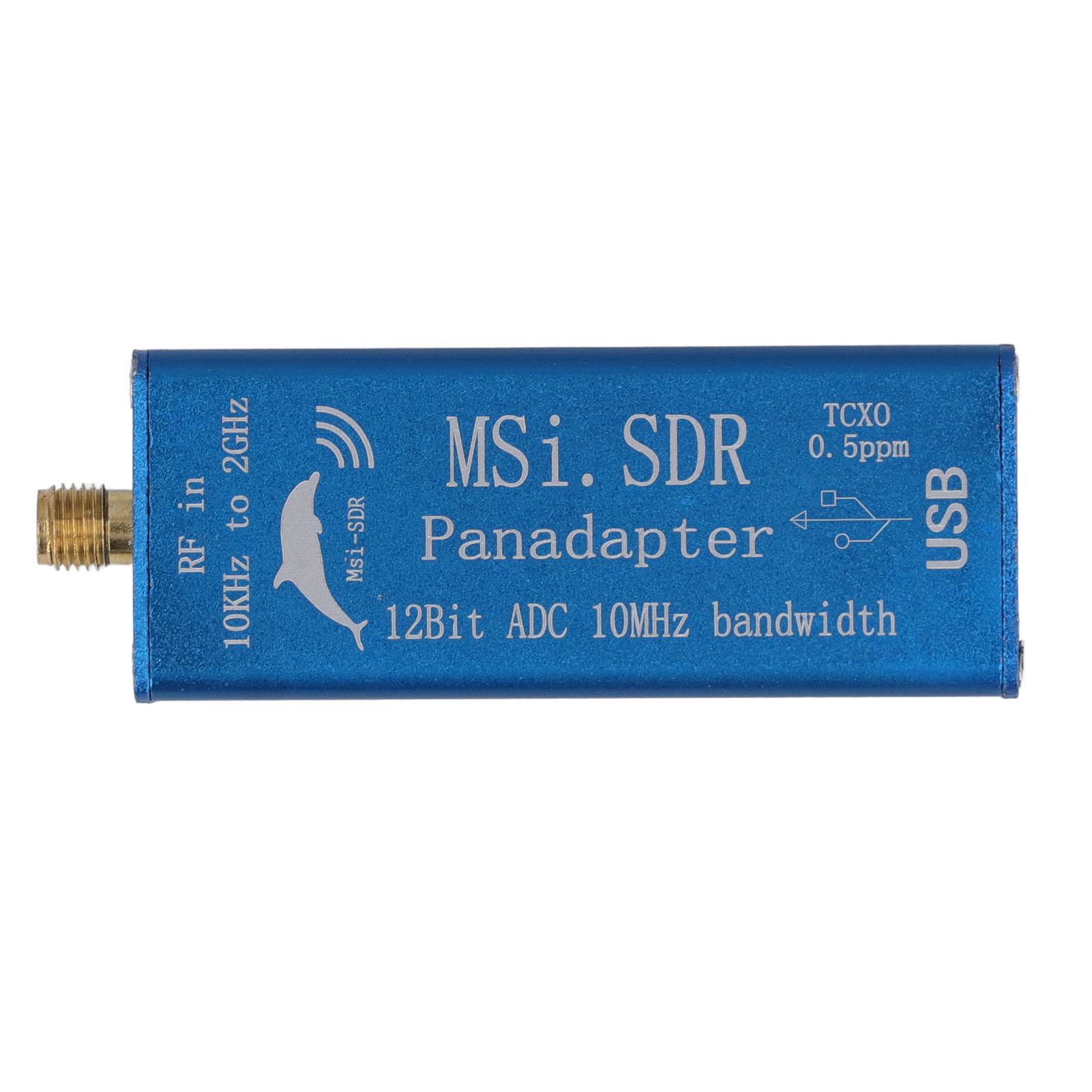 Sdr-empfänger, 12-bit-adc, 10 Mhz Bandbreite, Tcxo 0,5 Ppm Für Hf, Uhf, Vhf, Fm Und Am (10 Khz–2 Ghz).
