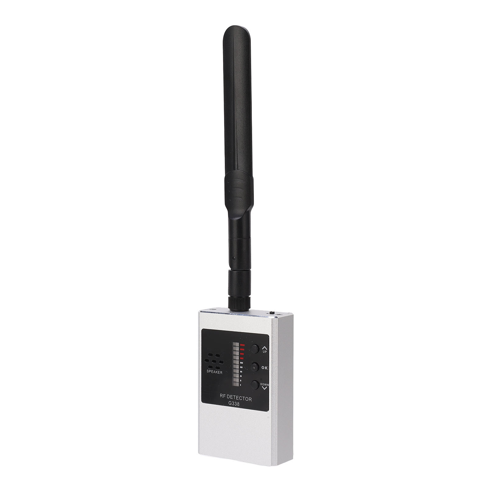 Hf-detektor, Wanzenfinder, Wlan-kamerafinder, Abhörgerät, Gps-funksignalscanner G338 Silber