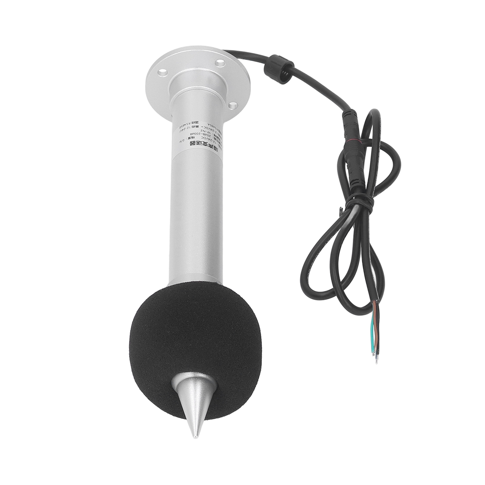 Hochpräziser Geräuschsensor Mit Langen Polen, 20–200 Db, Rs485-geräuschpegeldetektor Für Den Außenbereich, 12–24 V
