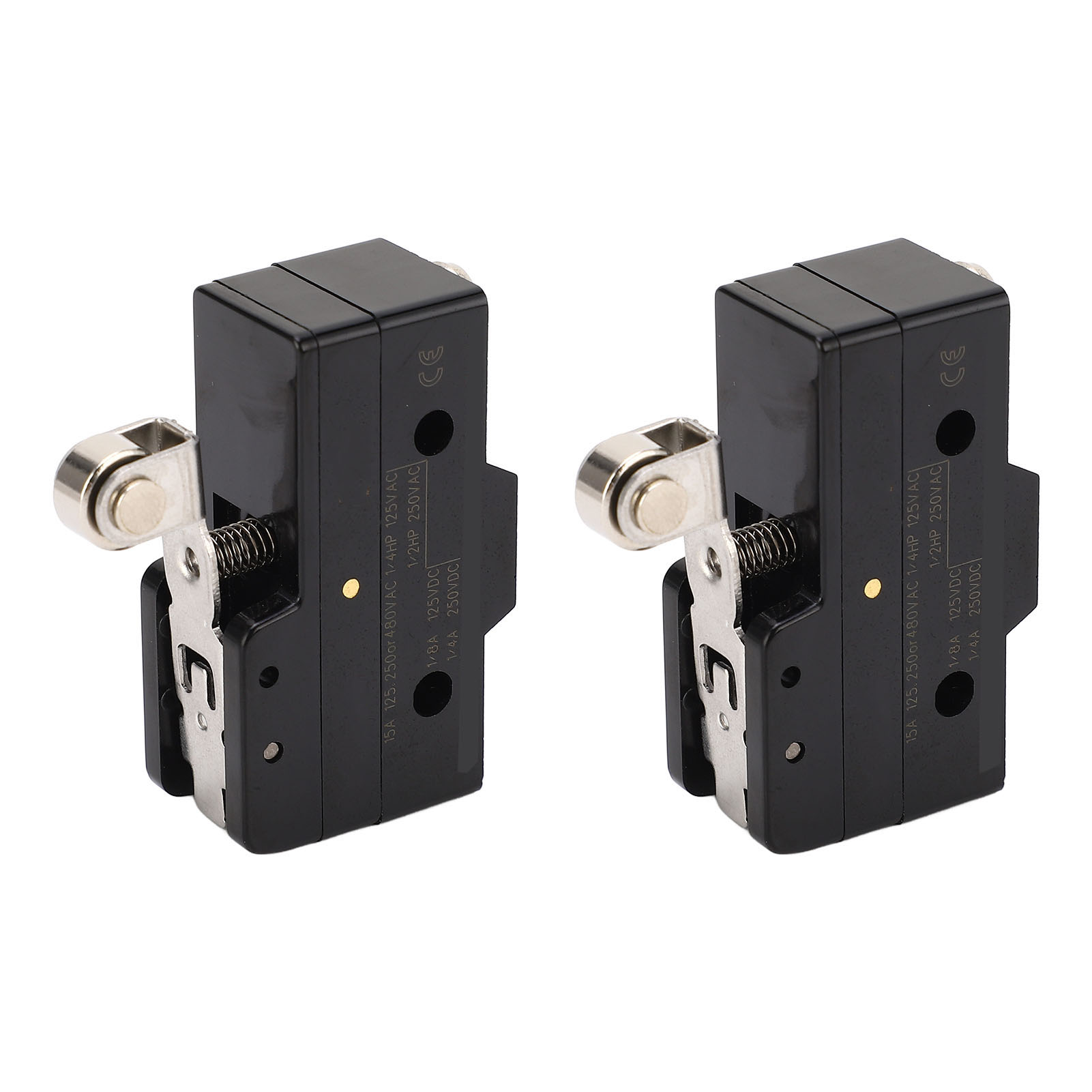 2 Stück Mikro-endschalter 160of 42rf 2,7pt 2,4ot 0,5md 30,2op 32,5fp No Nc Rollenhebel-endschalter 250vac