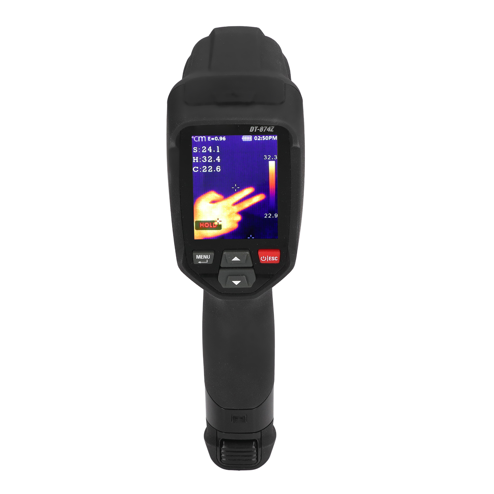 Handliche Infrarotkamera Zur Temperaturmessung Mit Farb-lcd-display