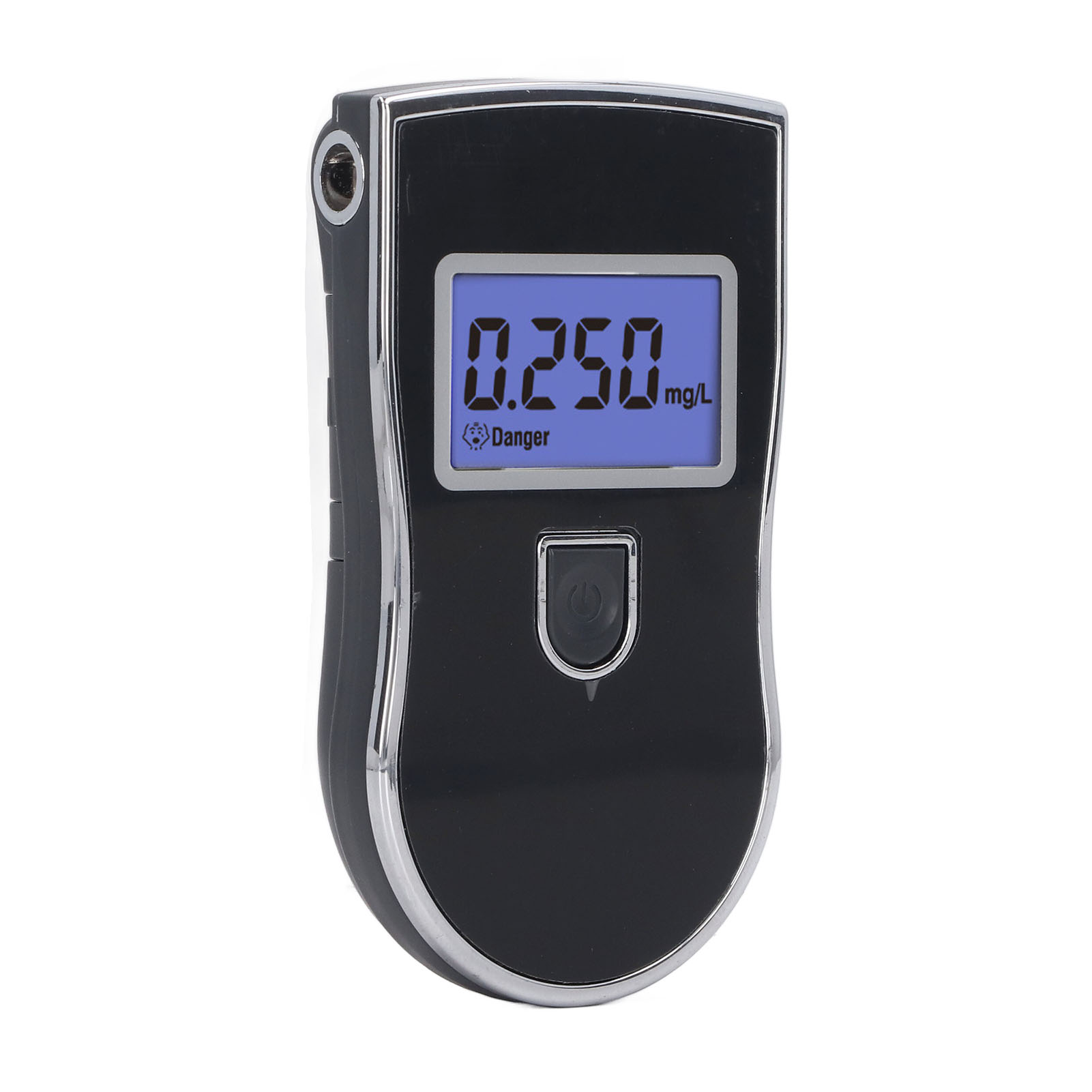 Professioneller, Präziser, Tragbarer Alkoholtester Mit Digitalem Blauen Lcd-bildschirm Für Zuhause Und Partys
