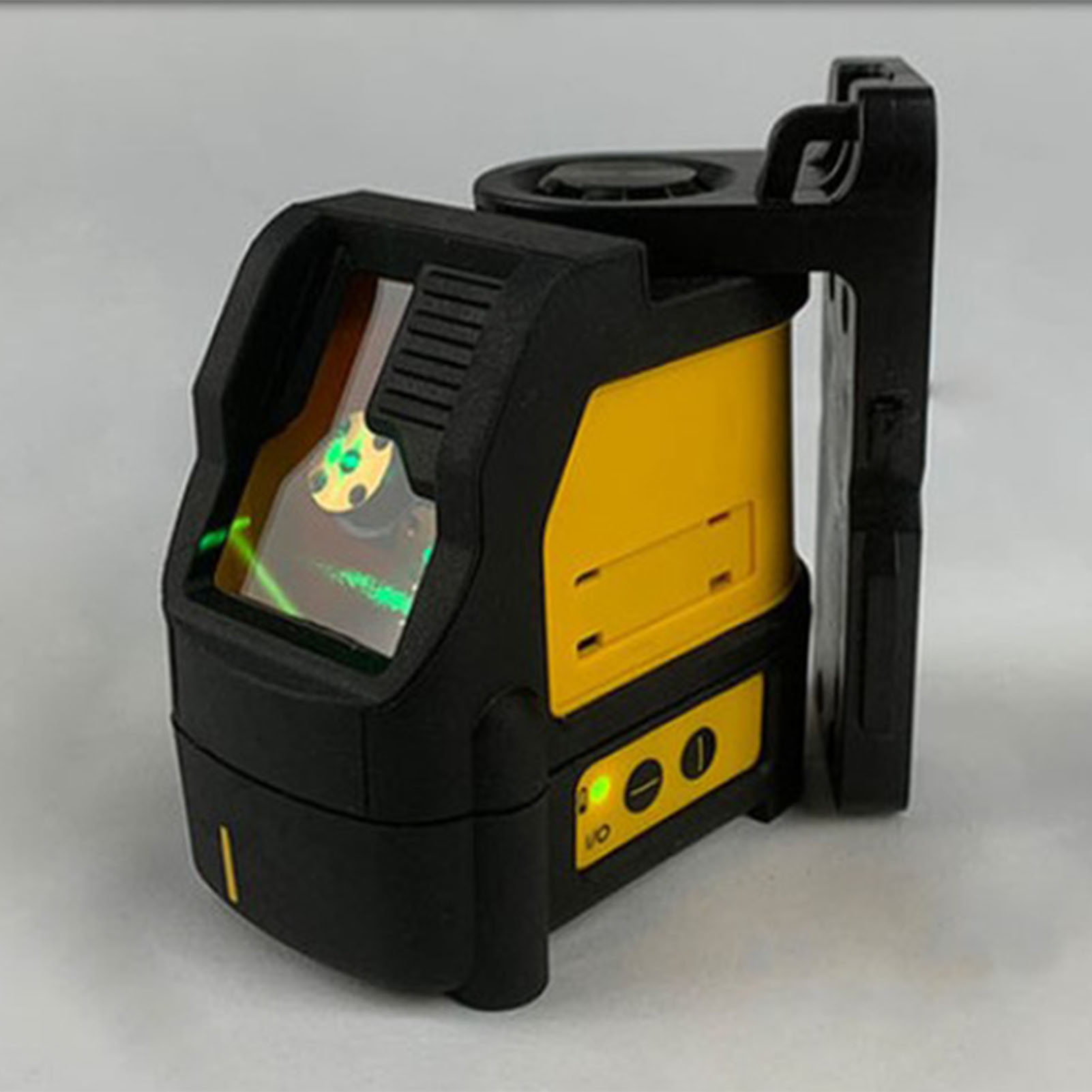 Grüner Laser-nivellierstrahl, 2 Linien Gekreuzt, Hohe Genauigkeit, Kunststoffgehäuse, Grünes Laserstrahl-nivelliergerät Für Messungen
