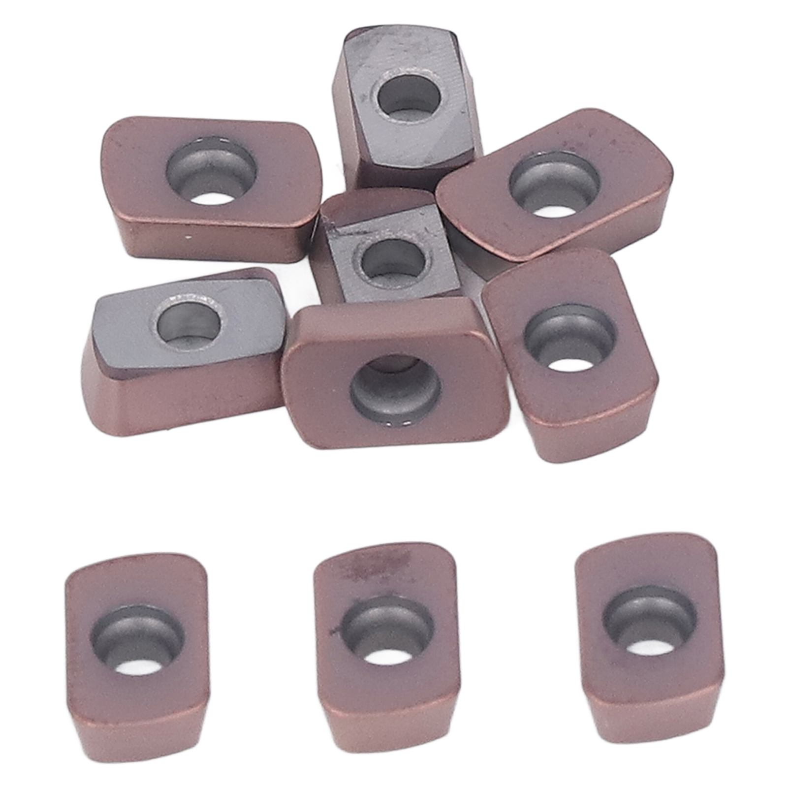 10 Stück Hartmetall-dreheinsätze, Indexierbare, Beschichtete Klingen Für Holzfräsen, Cnc-drehmaschinen-werkzeughalter