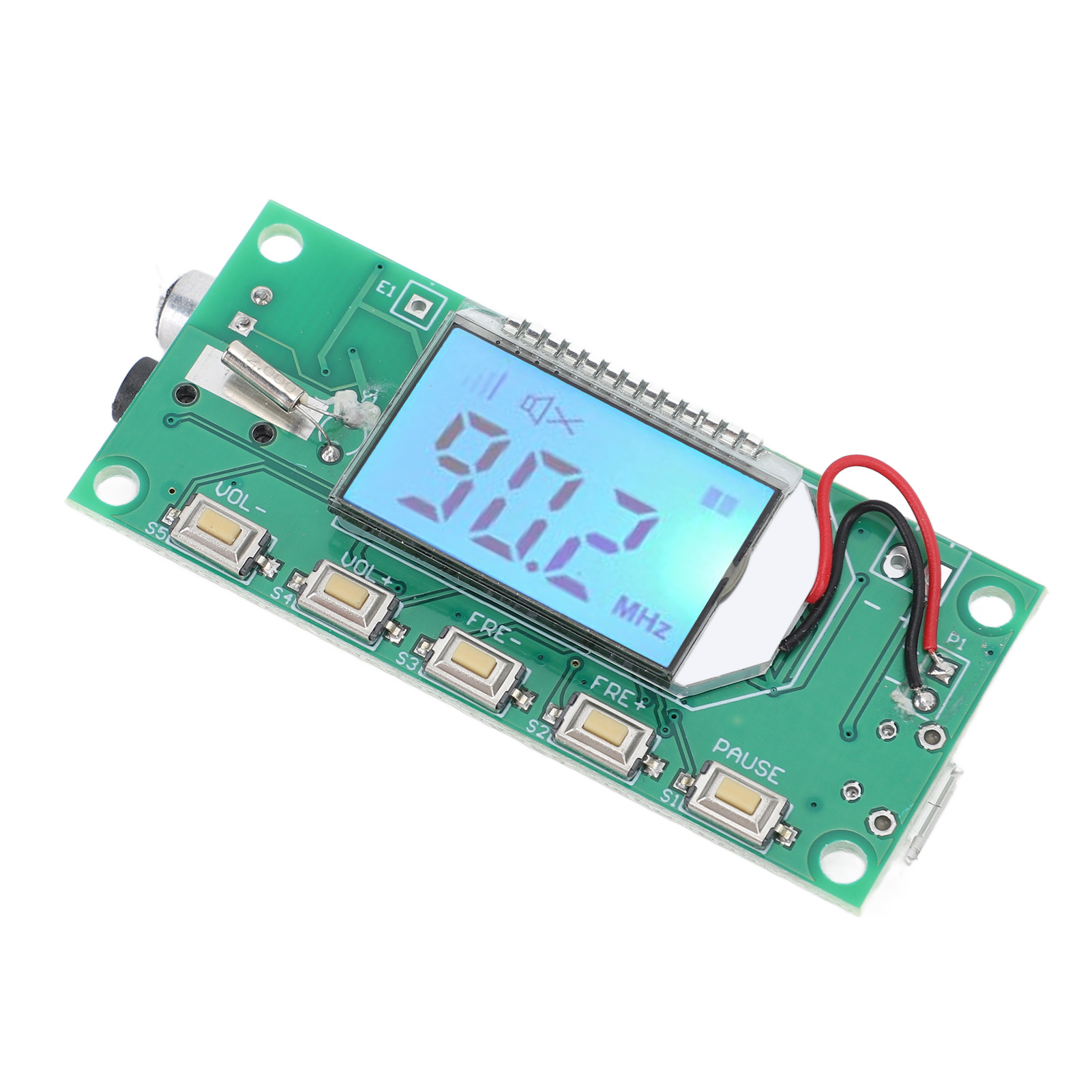 Dsp-pll-fm-senderplatine, Digitales Frequenzmodulationsmodul Für Drahtlose Stereomikrofone, Dc 3–5 V, 87–108 Mhz