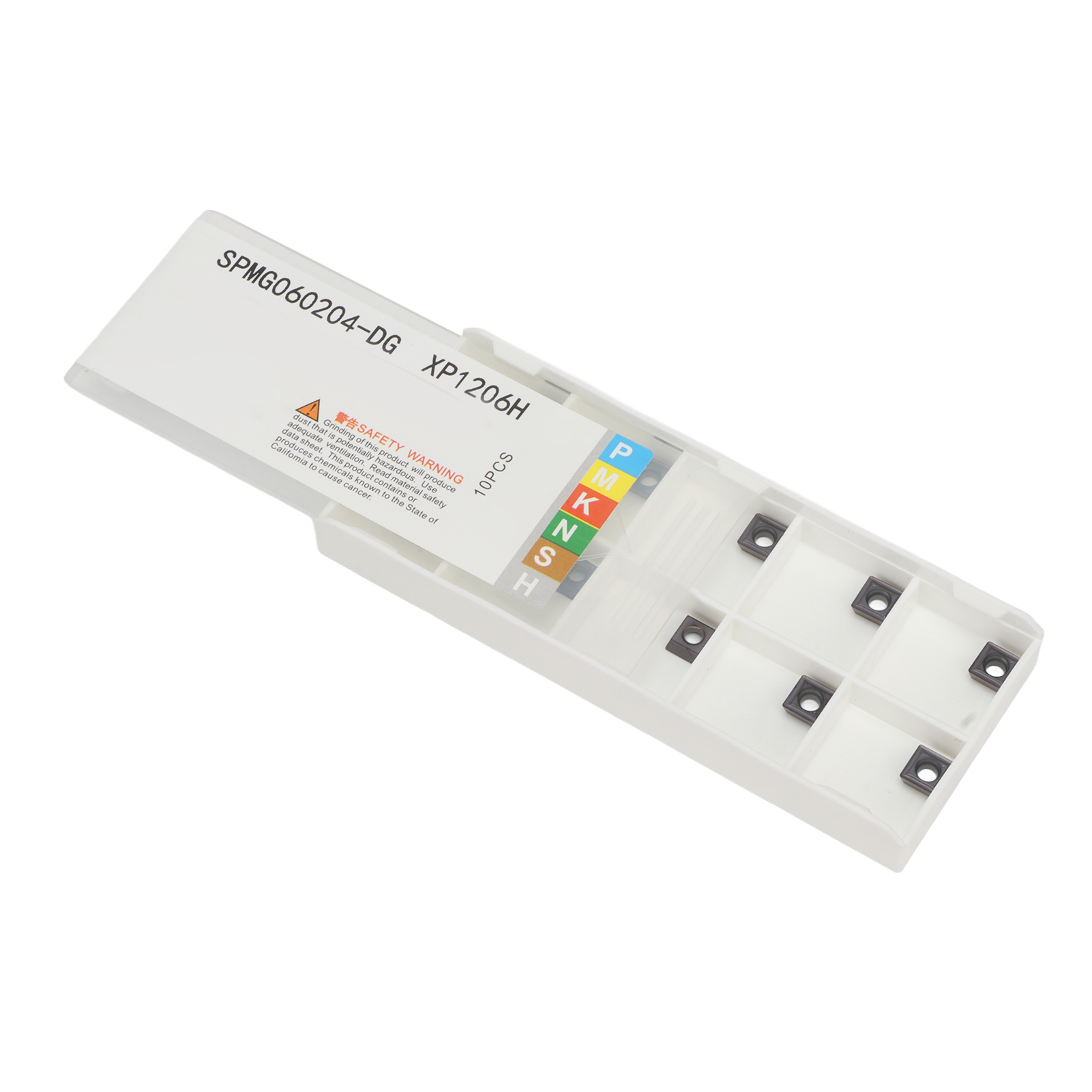 10 Stück Pro Packung Beschichtete Hartmetall-wendeschneidplatten, Indexierbare Cnc-fräseinsätze, Drehwerkzeuge Spmg060204‑dg