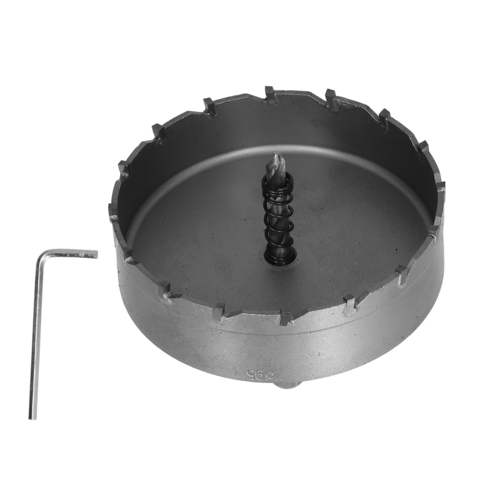 Hartmetallzahn-lochsäge, Hochleistungs-tct-bohrer, Lochöffner Für Edelstahl-metallplatten, 95 Mm