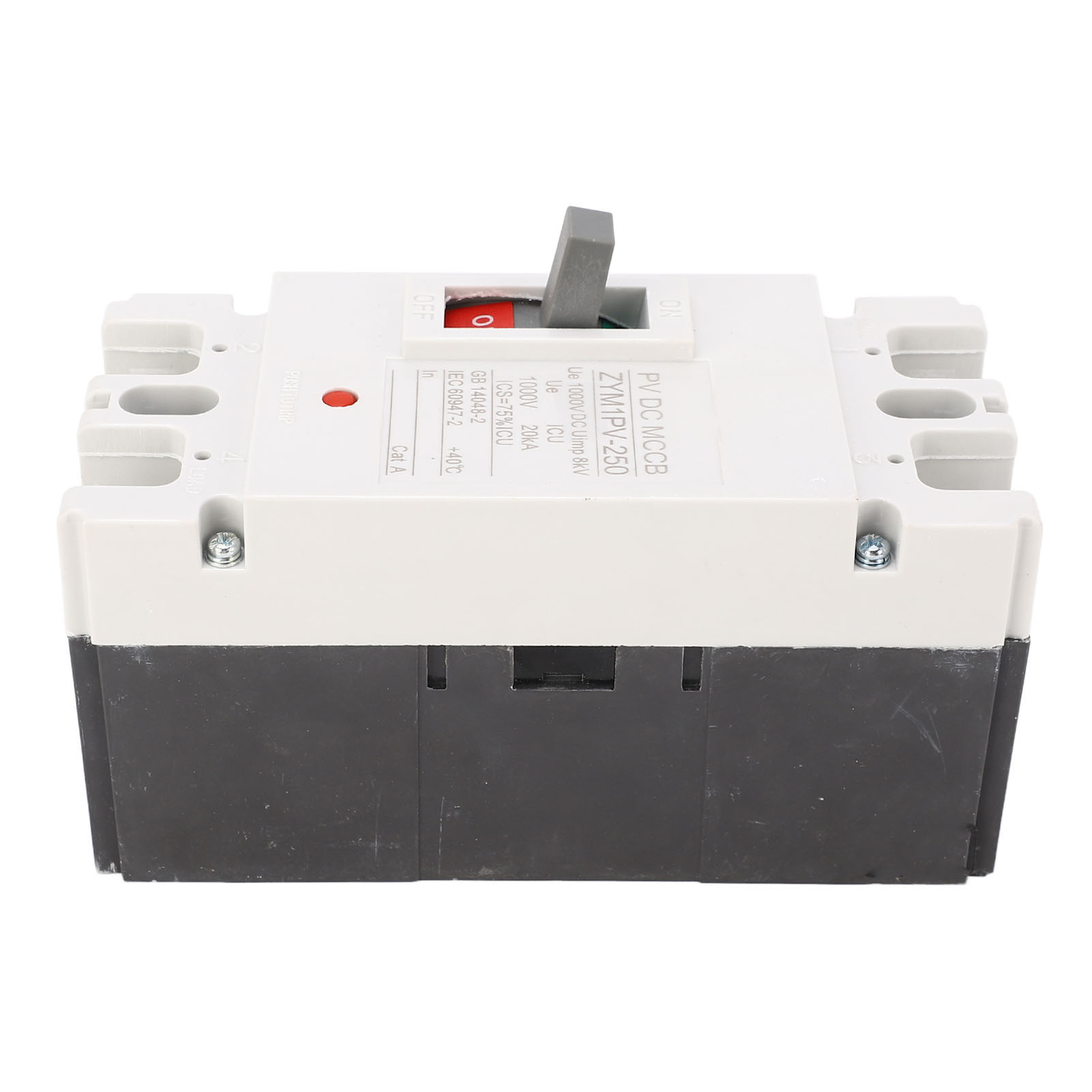 1000v 2p Dc-leistungsschalter, Flammhemmend, Mccb, Solarbatterie-schutzschalter, 180a
