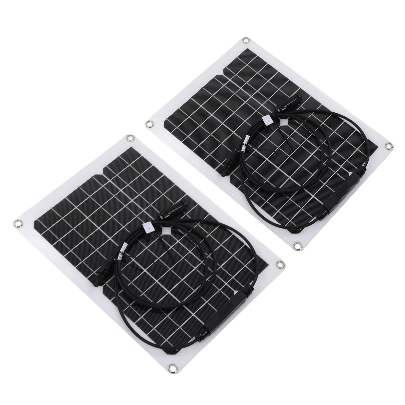 30-w-flexibles, Wasserdichtes Monokristallines Solarpanel Mit 50-a-solarladeregler Für 12-v-batterie