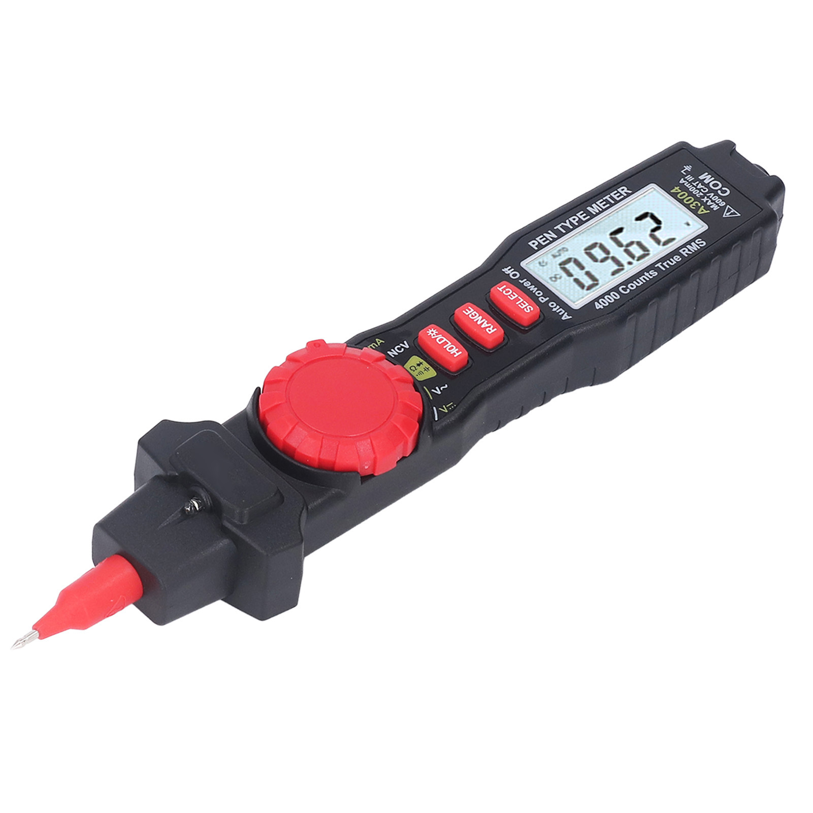 Digitales Multimeter Mit Lcd-hintergrundbeleuchtung, Kabelidentifizierung, Automatischer Abschaltung, Spannungs-, Strom- Und Kondensatortester