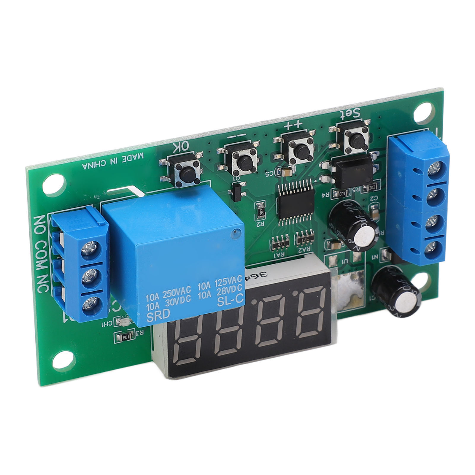 Multifunktionale Impulszähler-relaisplatine, Messbereich 0,1 S Bis 9999999,9 S, Genauigkeit 0,01 S, 1-kanal-relaismodul, 5 V