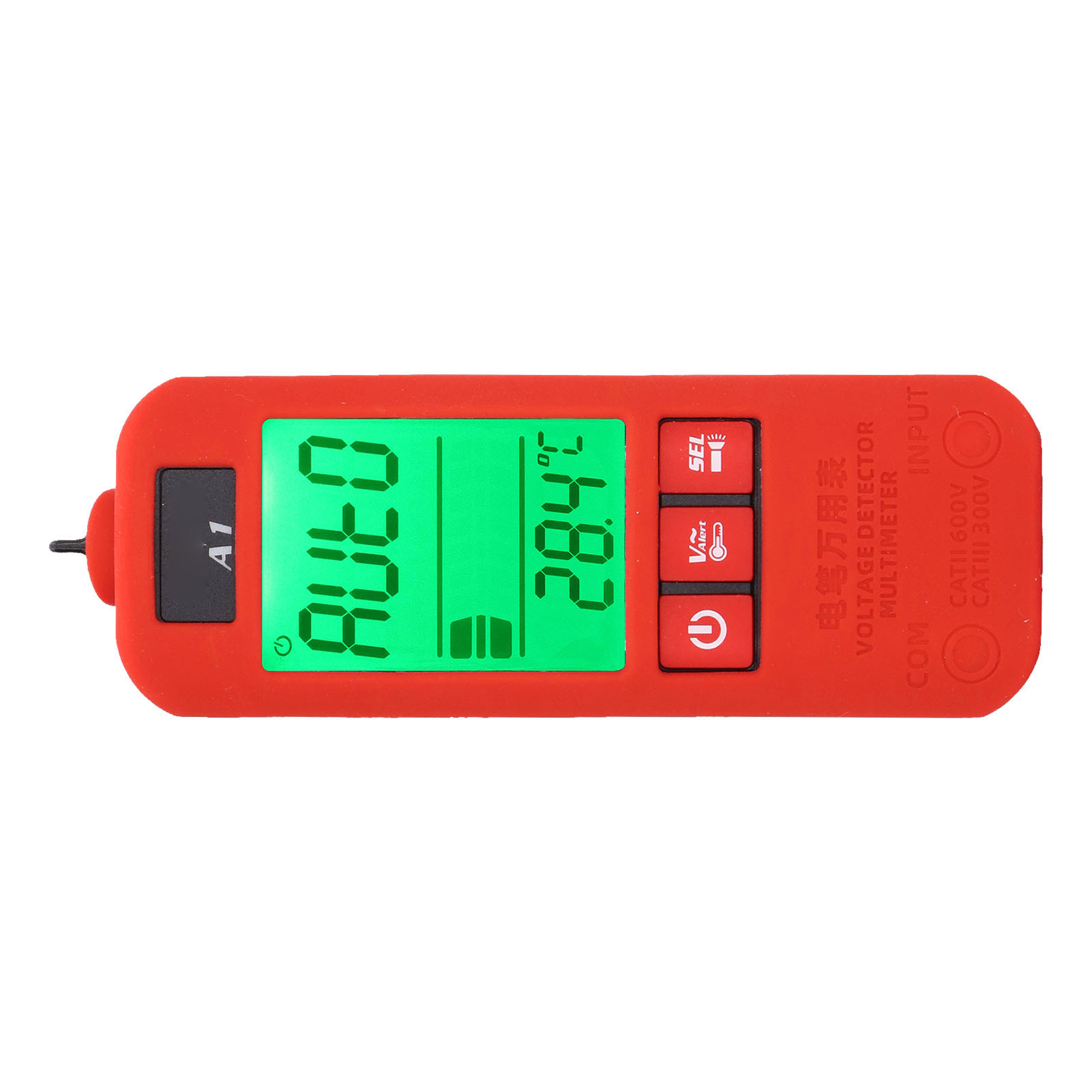 Vollautomatisches Multimeter Mit Lcd-bildschirm, Digitaler Prüfspitze, Neutralleiter- Und Phasenleiteridentifizierung, Spannungsdetektor