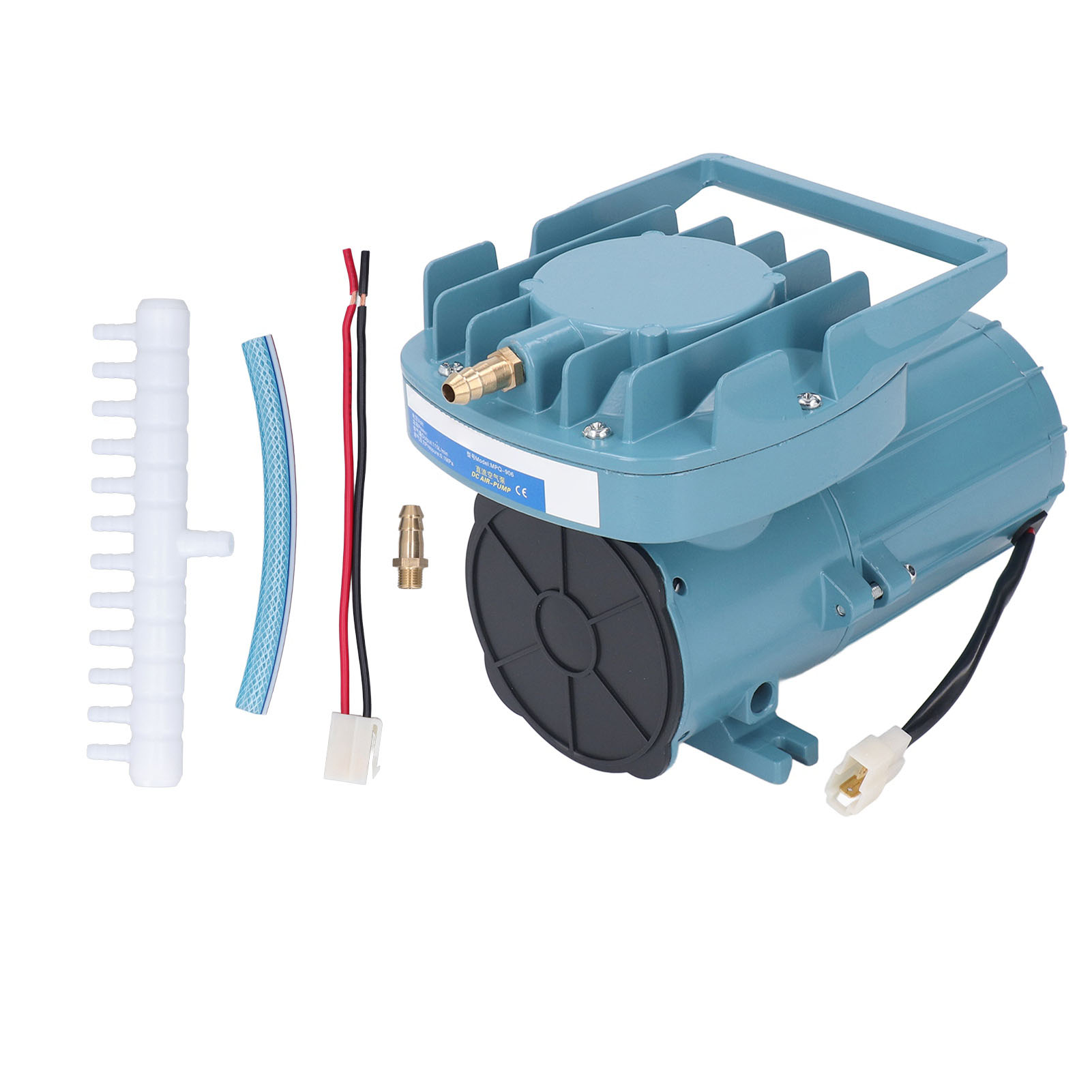 Geräuscharme Elektrische Dc-zusatzluftpumpe Für Schneidemaschinen, 120 W, 115 L/min, 0,10 Mpa, 24 V Dc