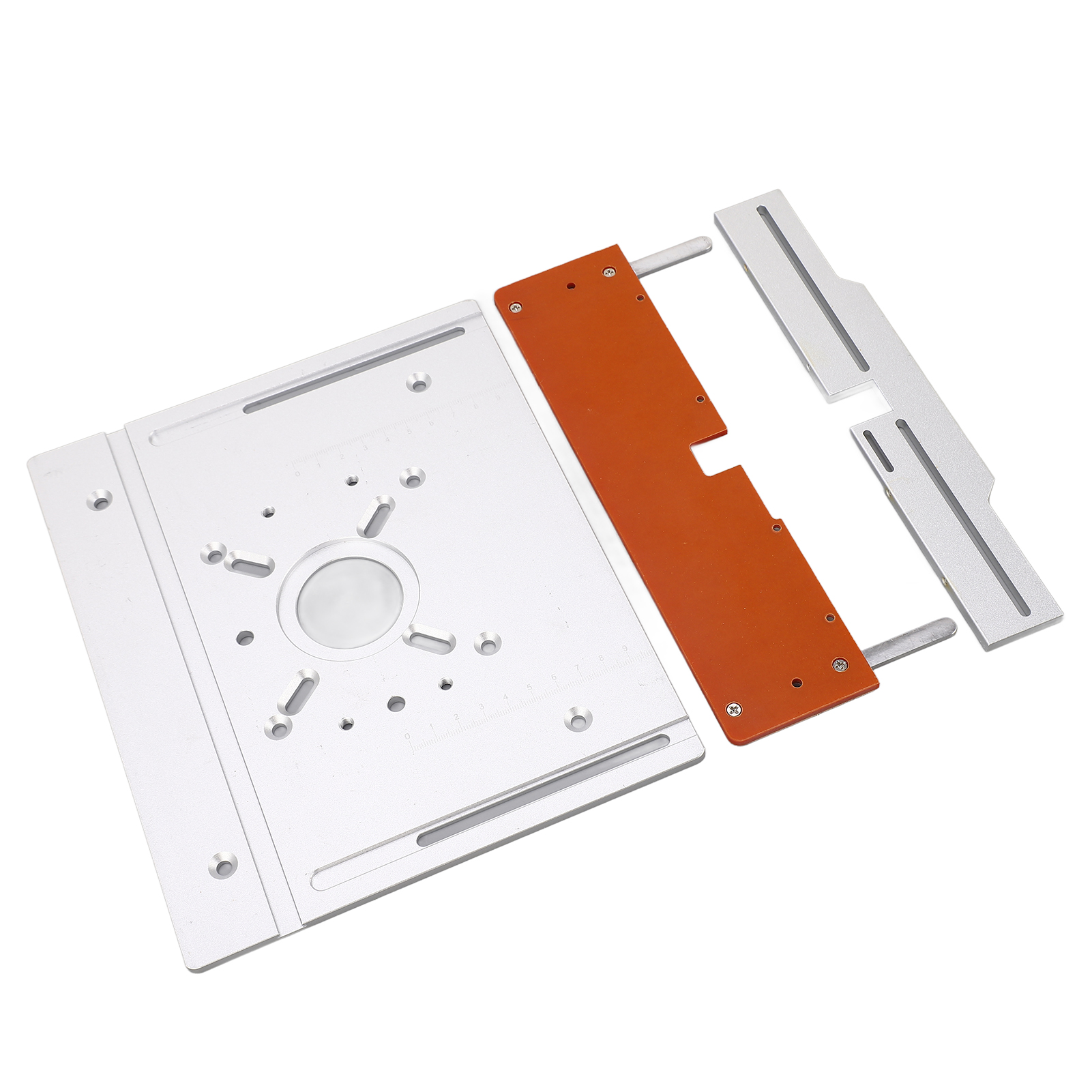 Frästisch-einlegeplatte Aus Aluminiumlegierung Für Holzbearbeitung, Wendeplatte Für Holzbearbeitung, Hebesystem, Montageplatte
