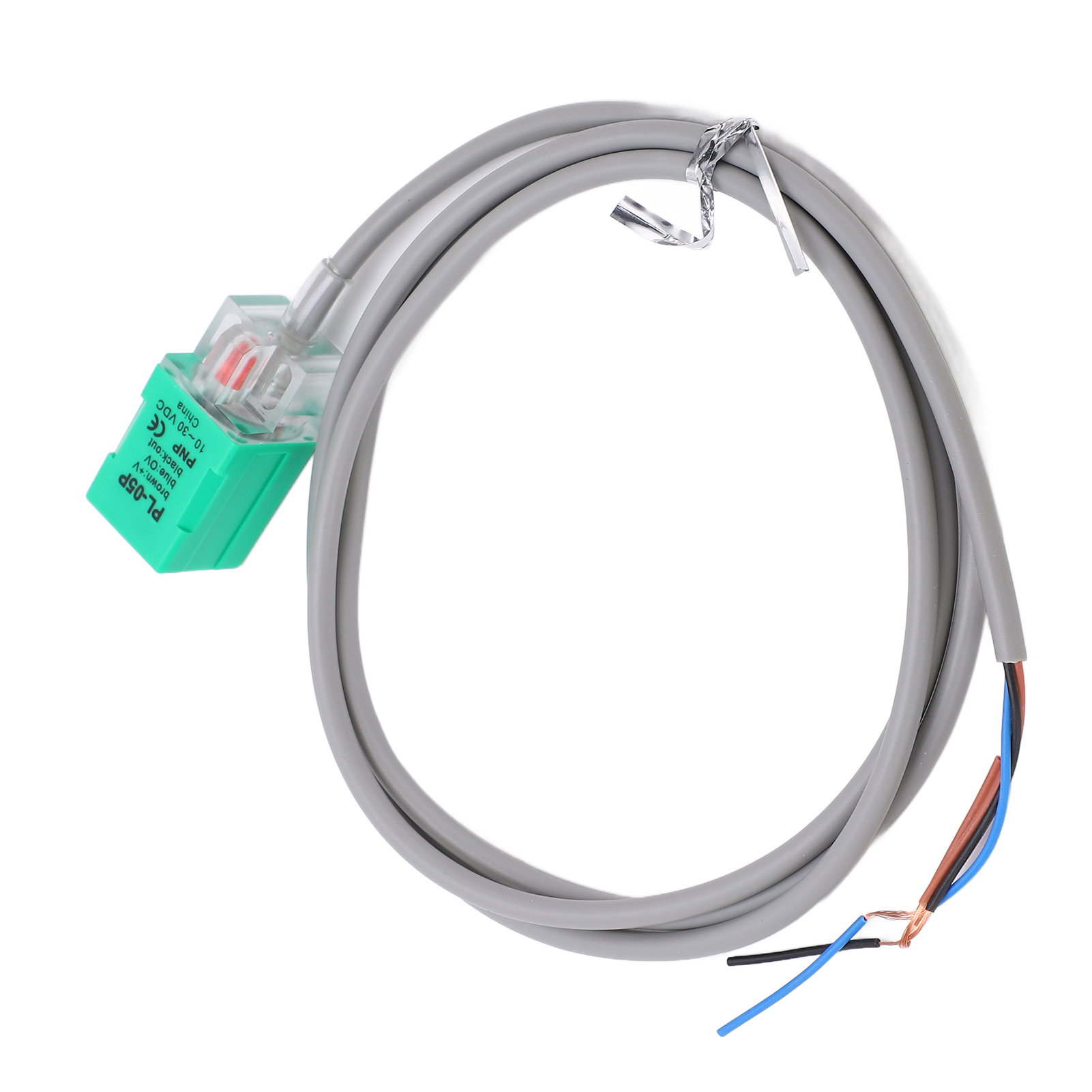 3-draht-induktionsnäherungsschalter, 5 Mm Induktionsabstand Für Industrielle Elektronische Geräte, Dc10–30v, Pl-05p (pnp)