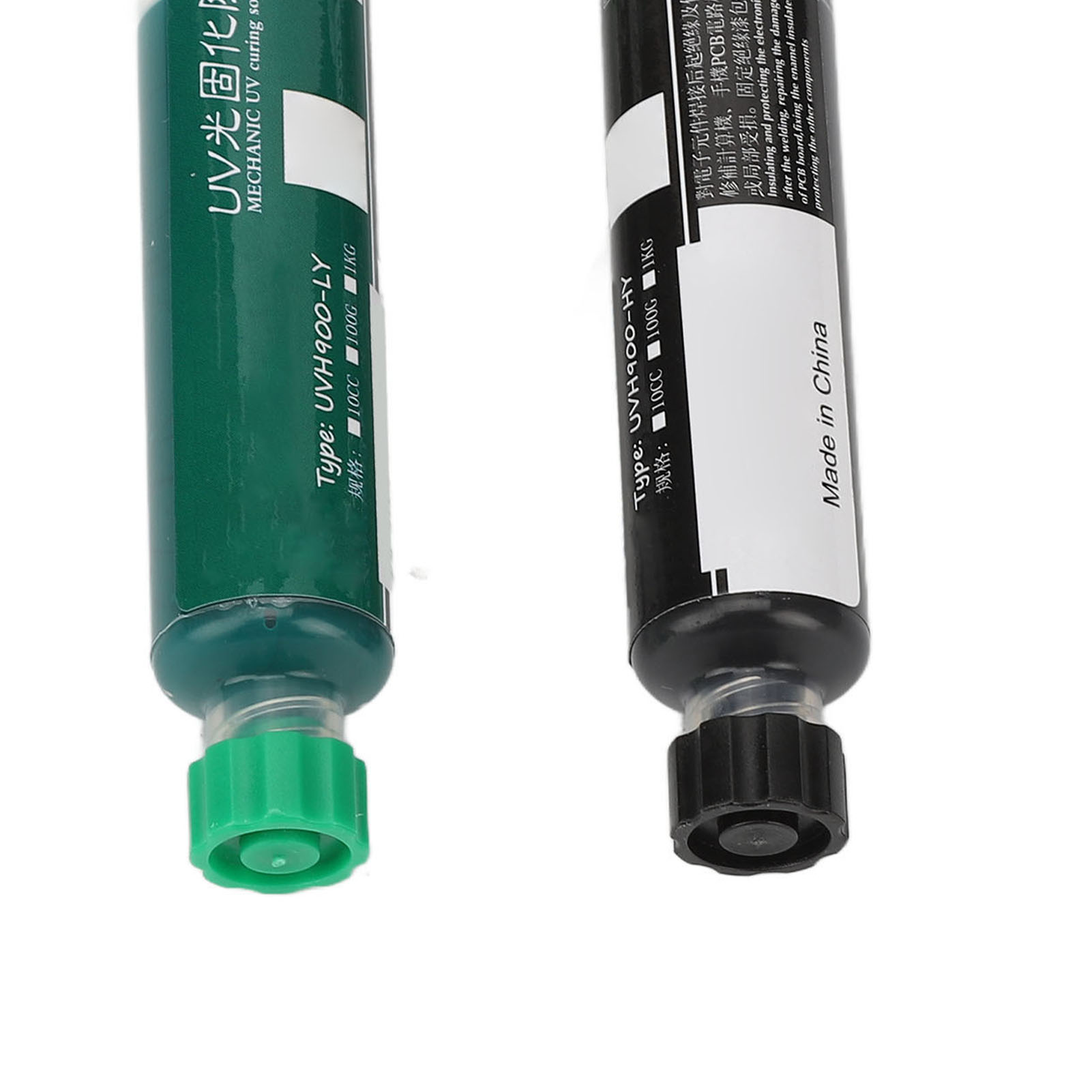 2 Stück Uv-härtende Lötstoppmaske Für Leiterplatten Und Bga-verbundplatten, Reparaturtinte, Schwarz Und Grün