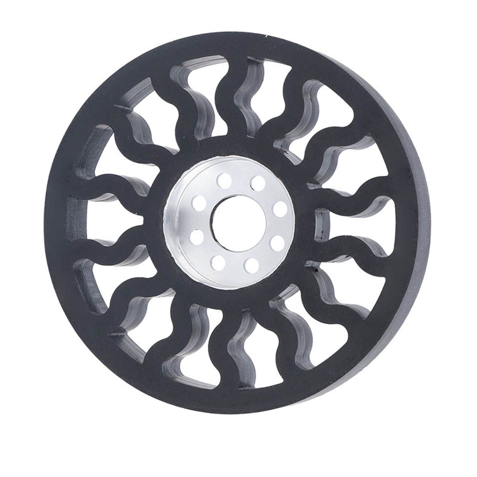 Ersatzrad Aus Aluminium Mit Silikonkautschukreifen Für Industrieroboterzubehör, Teilenummer 5613‐0014‐0096, 96 Mm Außendurchmesser