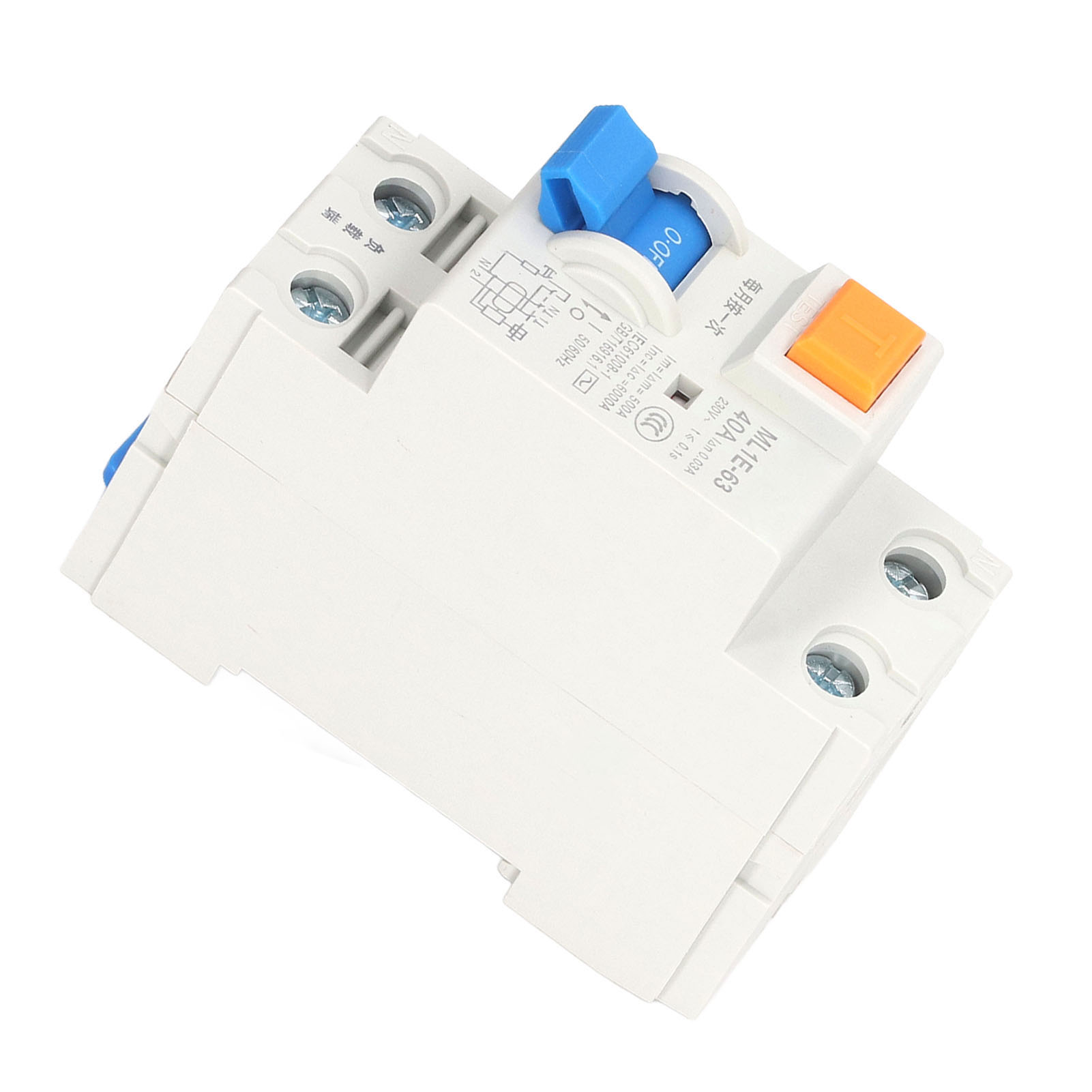 Leitungsschutzschalter (fehlerstromschutzschalter) Mit Überstromschutz, 1p+n, 40 A, 230 V