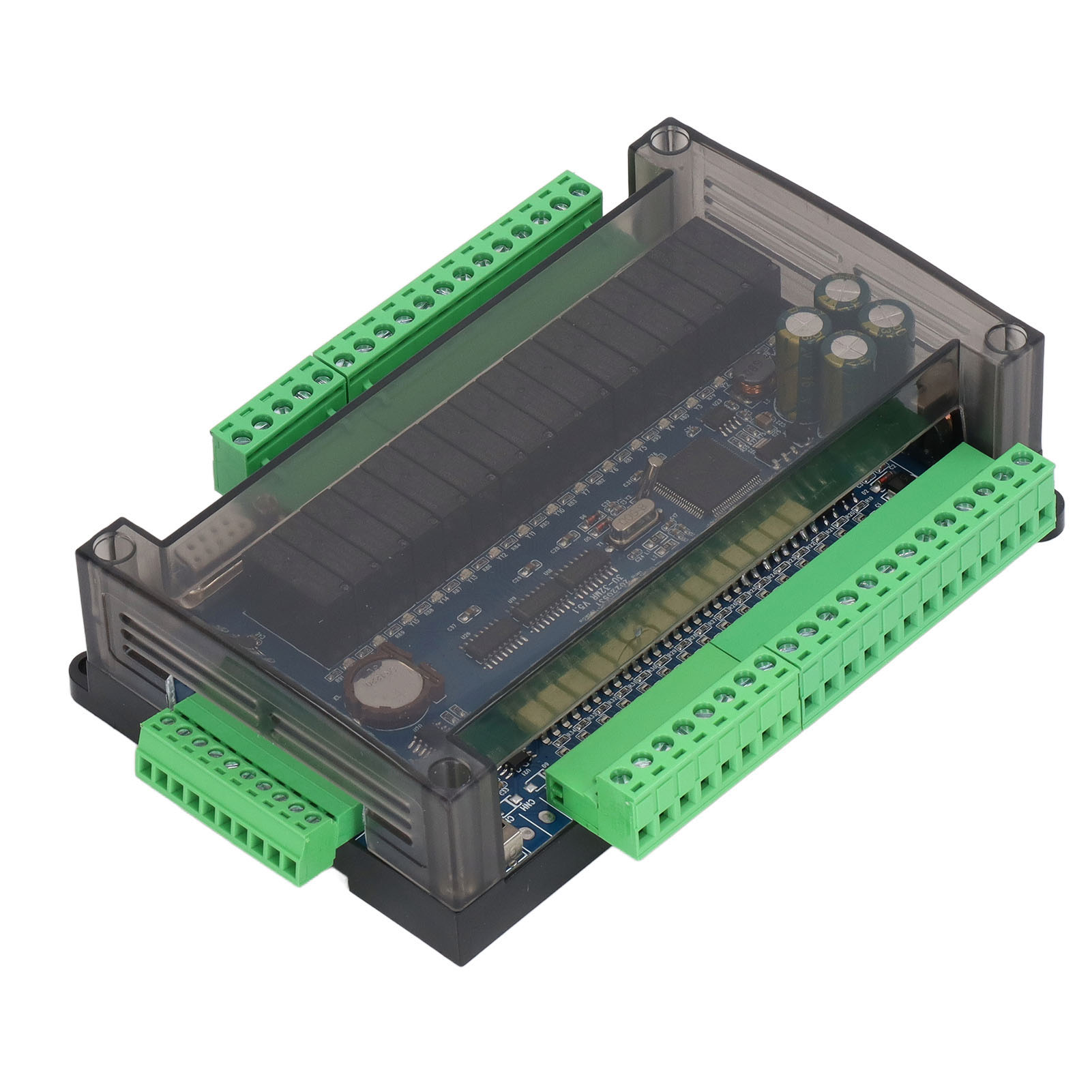 Industrielle Steuerplatine Rs485 6ad 2da 16 Eingänge 16 Ausgänge Sps Programmierbare Steuerung Mit 6-fach Hochgeschwindigkeitszählung Dc24v