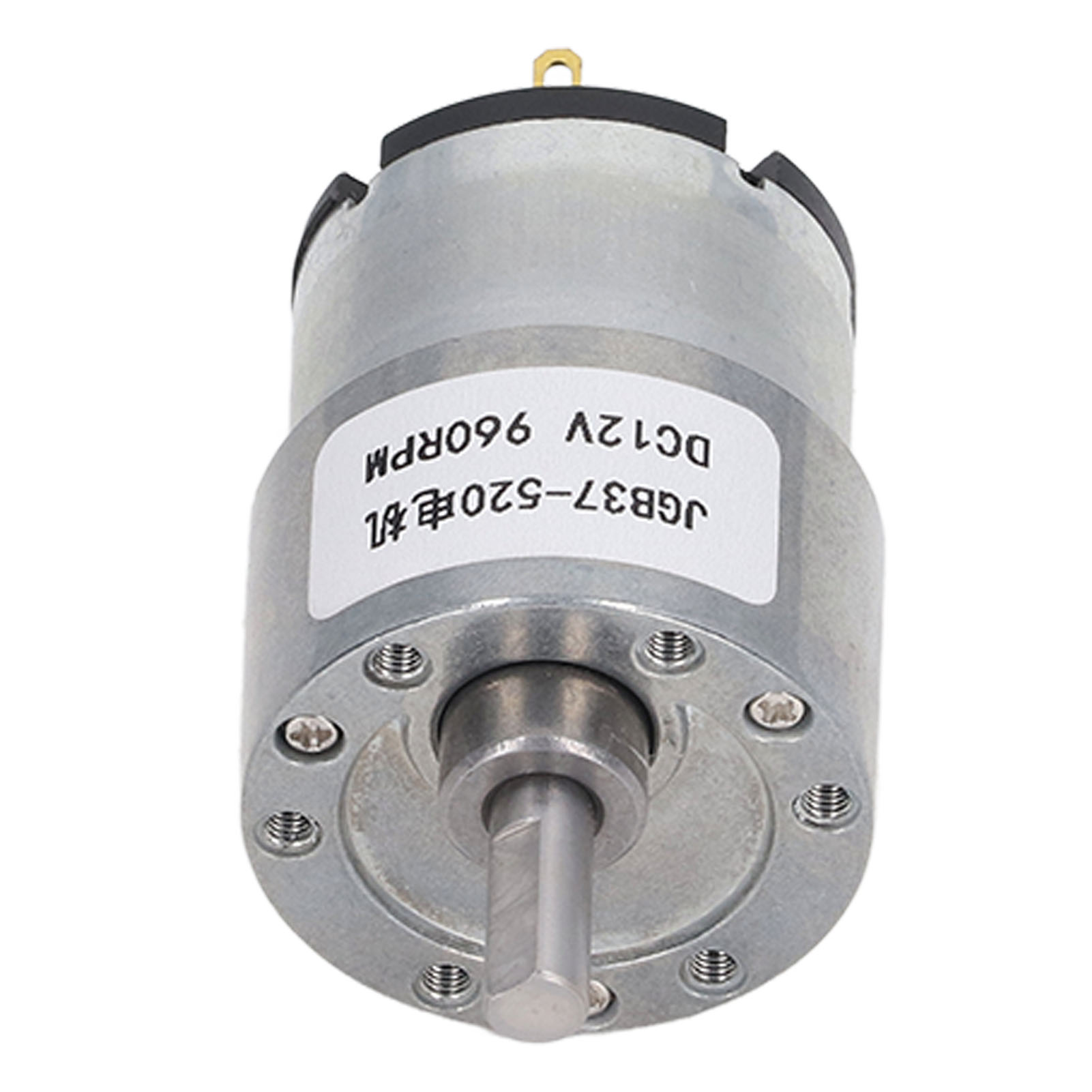 Gleichstrom-getriebemotor Mit Guter Leitfähigkeit, Messingspule, Hohem Drehmoment, Cw/ccw, Stabiler Schneckengetriebemotor, 12 V Dc, 960 U/min