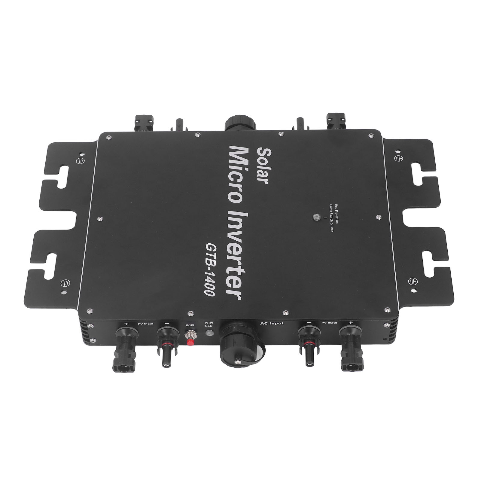Netzgekoppelter Mppt-solar-mikro-wechselrichter Mit Automatischer Geräteidentifizierung Und Anwendungssteuerung, Eu-stecker, 230 V, 1400 W