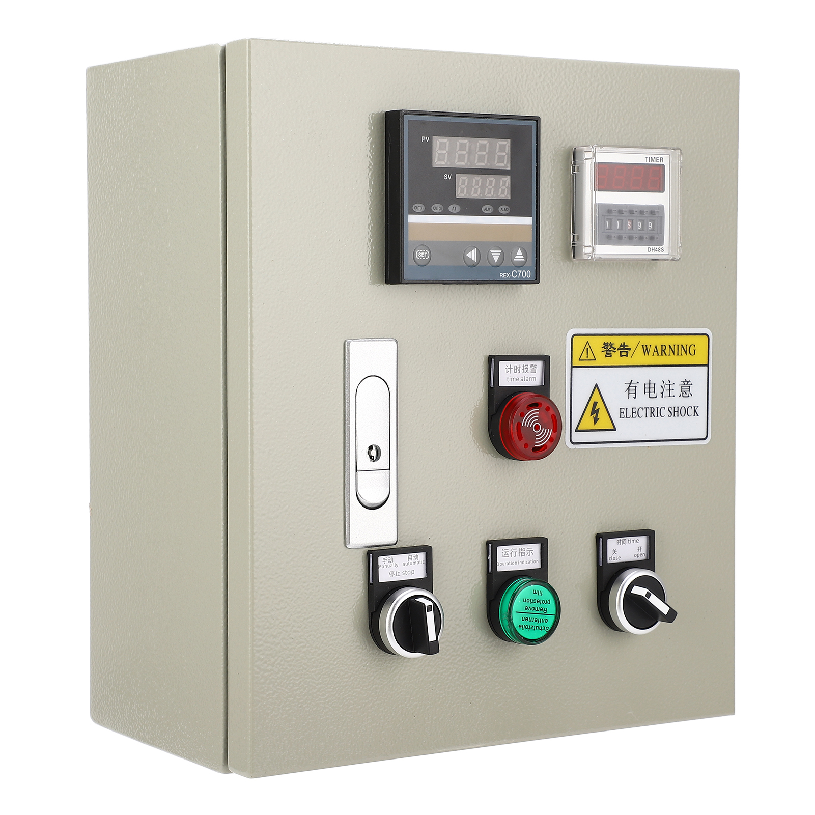 Pid-temperaturregler-thermostatbox, 3-phasig, 15 Kw, Hochpräzise Digitalanzeige, Intelligente Temperaturregelung, 380 V