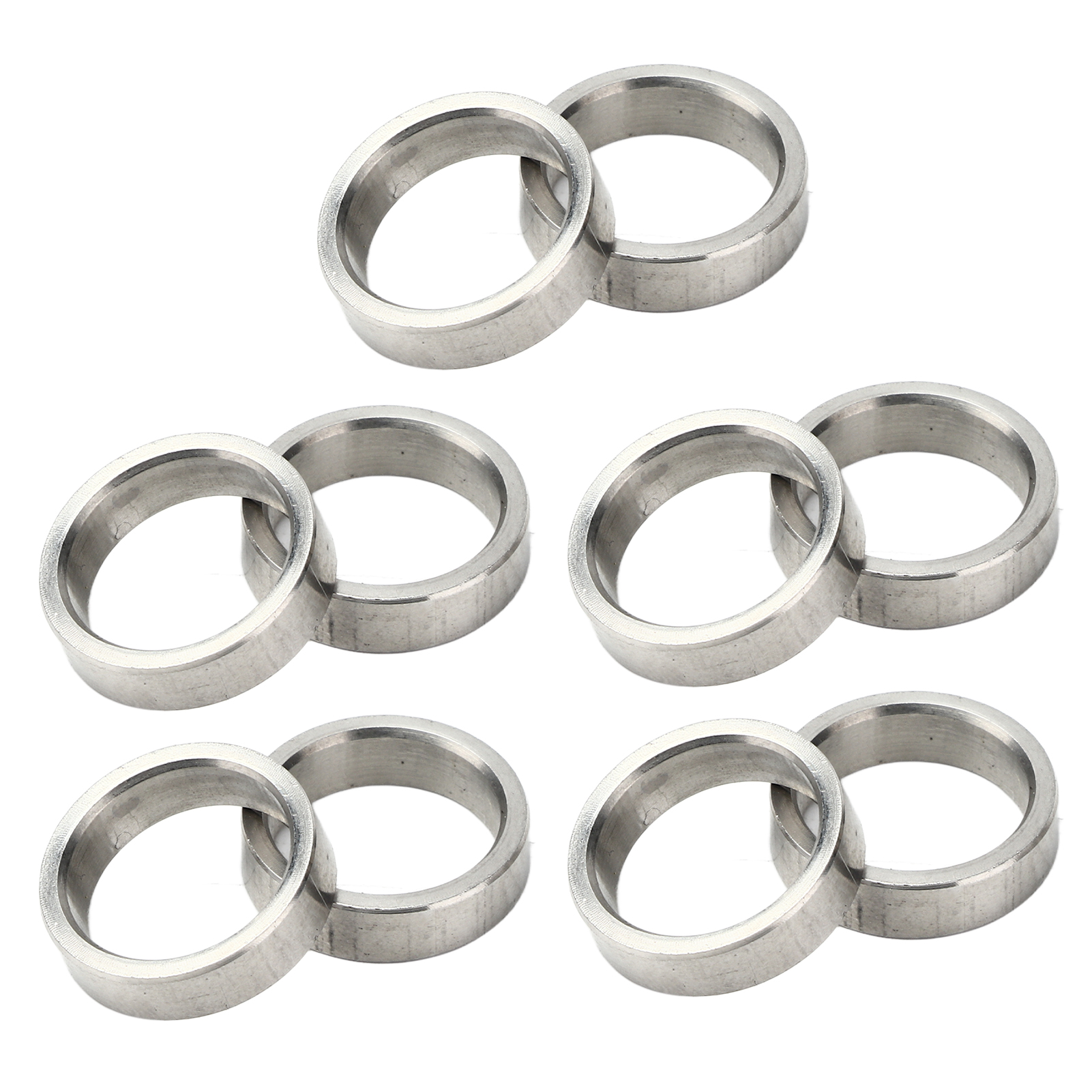10-teiliges Unterlegscheiben-set, 15 Mm Außendurchmesser, 12 Mm Innendurchmesser, Edelstahl, Zubehörteil, Kit 3515-0015-0040