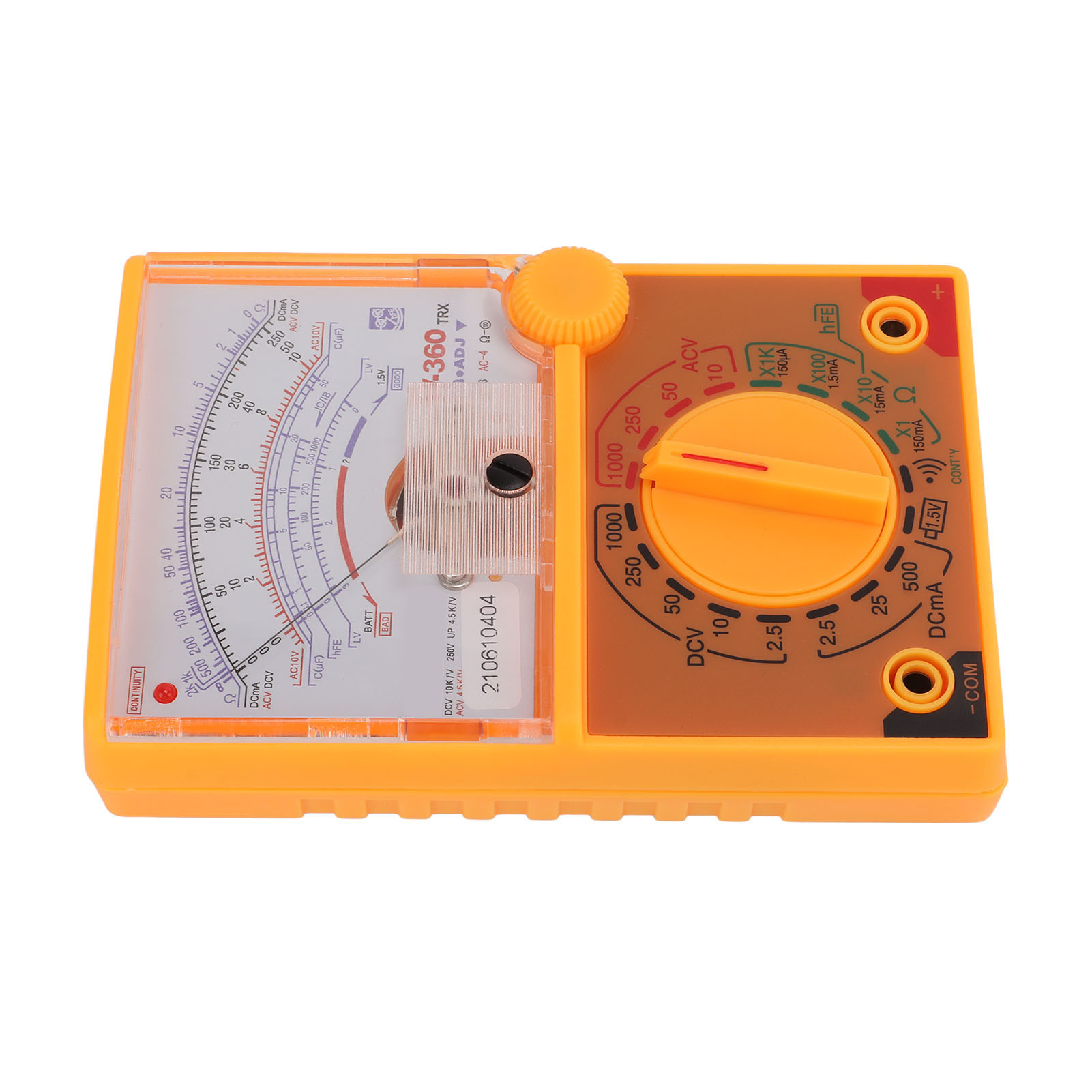 Multimeter Mit Hochauflösender Skala, Mehreren Messbereichen, Benutzerfreundlichem Design Und Kleinem, Sicherem Zeiger