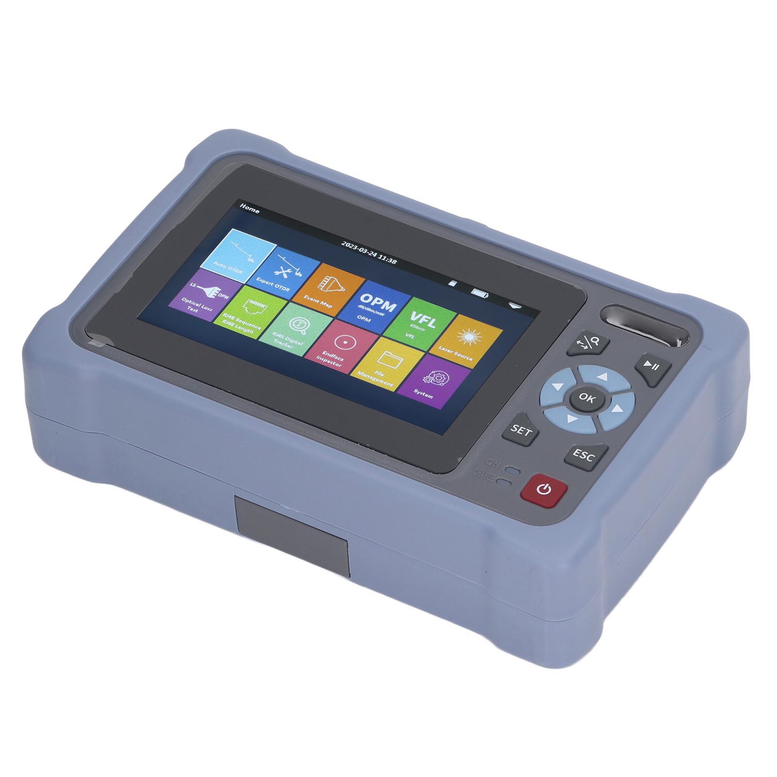 Automatisches Otdr-testgerät Mit 4,3-zoll-otdr-sensor Und 1550-nm-testwellenlänge
