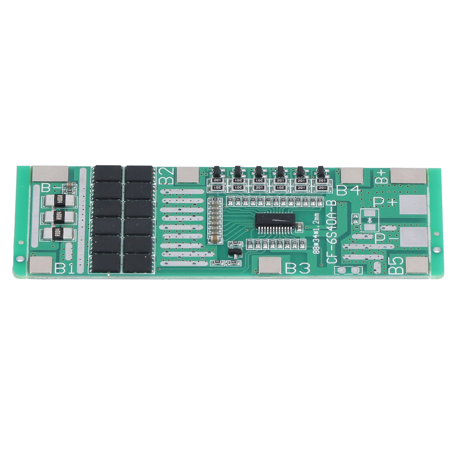 6s 40a Lithium-batterieschutzplatine Bms Batteriezellenschutzplatine Solarbeleuchtung Mit Balancer