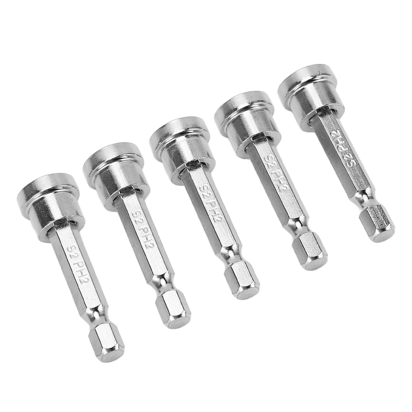 Magnetischer Schraubendreher-bit 50 Mm, Chrom-vanadium-stahl, Rostfreier Sechskantschaft, Positionierbit Für Elektrowerkzeuge