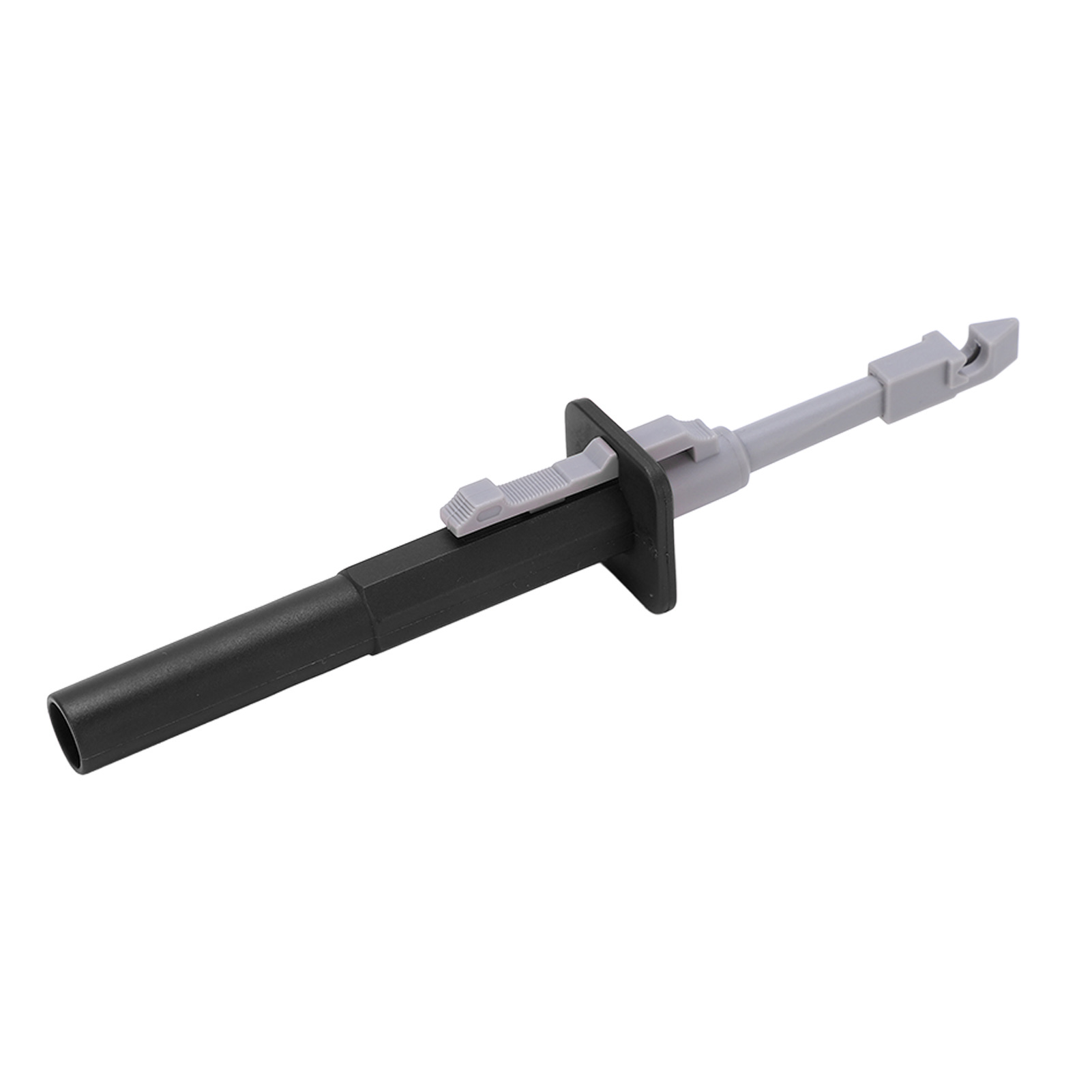 J.30020 Drahtdurchdringungs-prüfspitze Mit Klemme, Verlustfrei, Bruchsicher, Mit 4-mm-klinkenstecker Für Multimeter, Schwarz