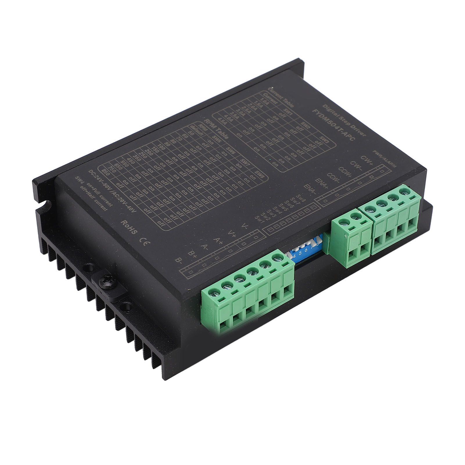 Servomotortreiber, Schrittmotortreiber, 2-phasig, 42, 57, 86 Schritte, Dc 24–50 V, Ac 20–40 V Zur Steuerung