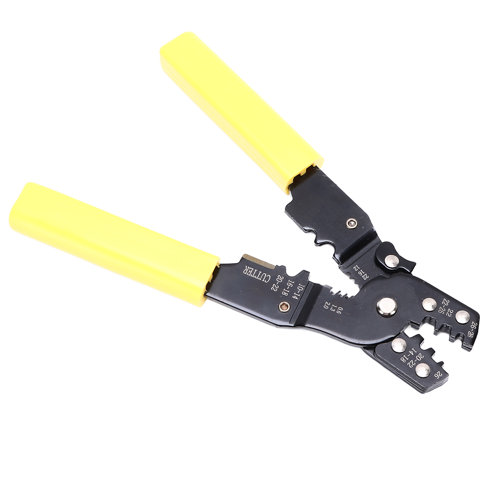 3-in-1-abisolierzange, Handwerkzeug Aus Hochkohlenstoffhaltigem Stahl Und Pvc, Kabelcrimpzange, Elektrikerzange