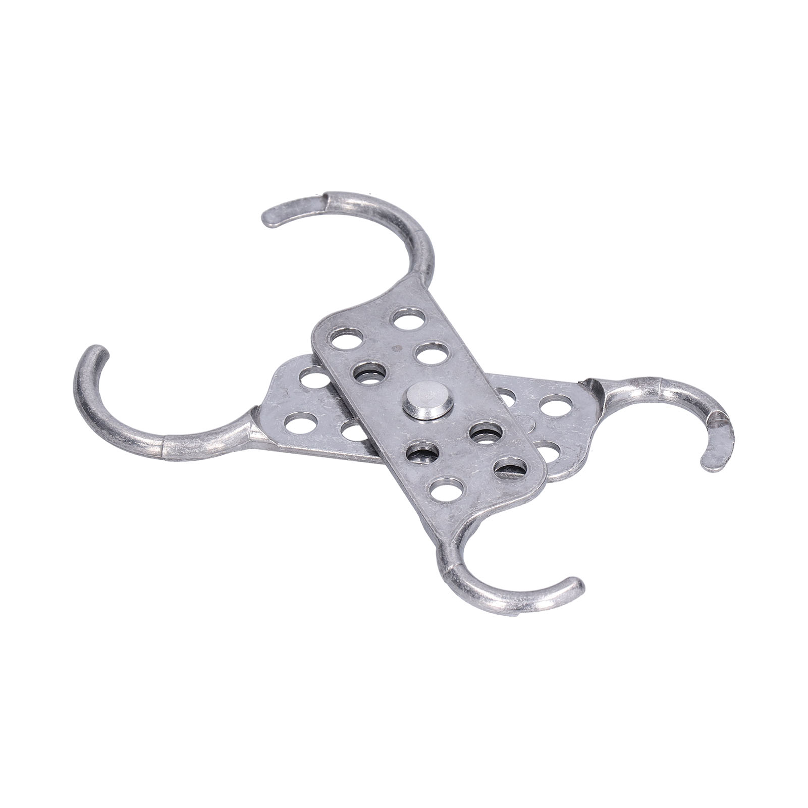 Lockout-tagout-verschluss, Feuerfest, Mit Blumenmuster, Sicherheits-doppelkopf-aluminiumschnalle Für Industrielle Anwendungen