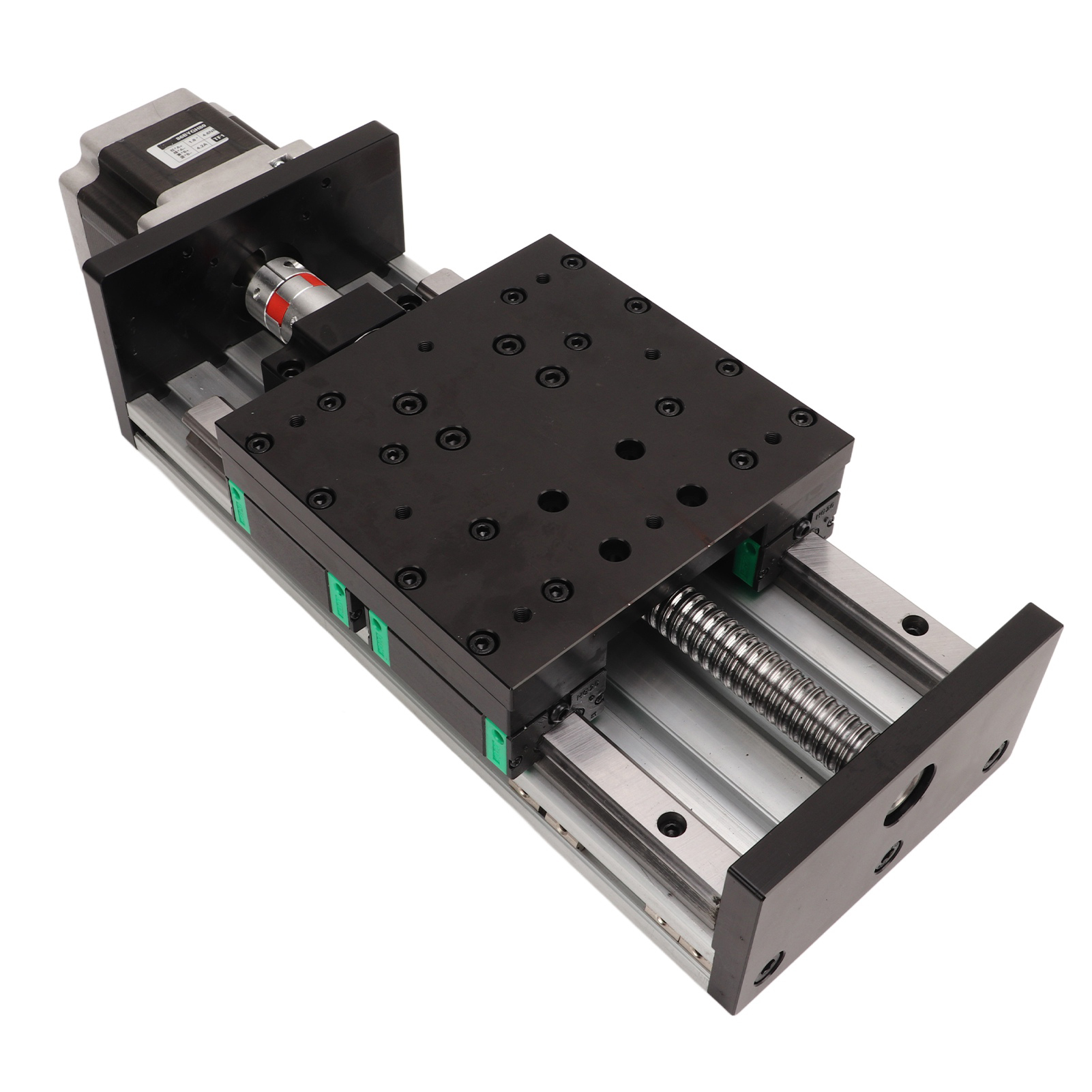 150 Cnc Doppel-linear-tischantrieb 100 Mm Hub Kugelgewindetrieb Linearführung Schiebetisch-bewegungsmodul
