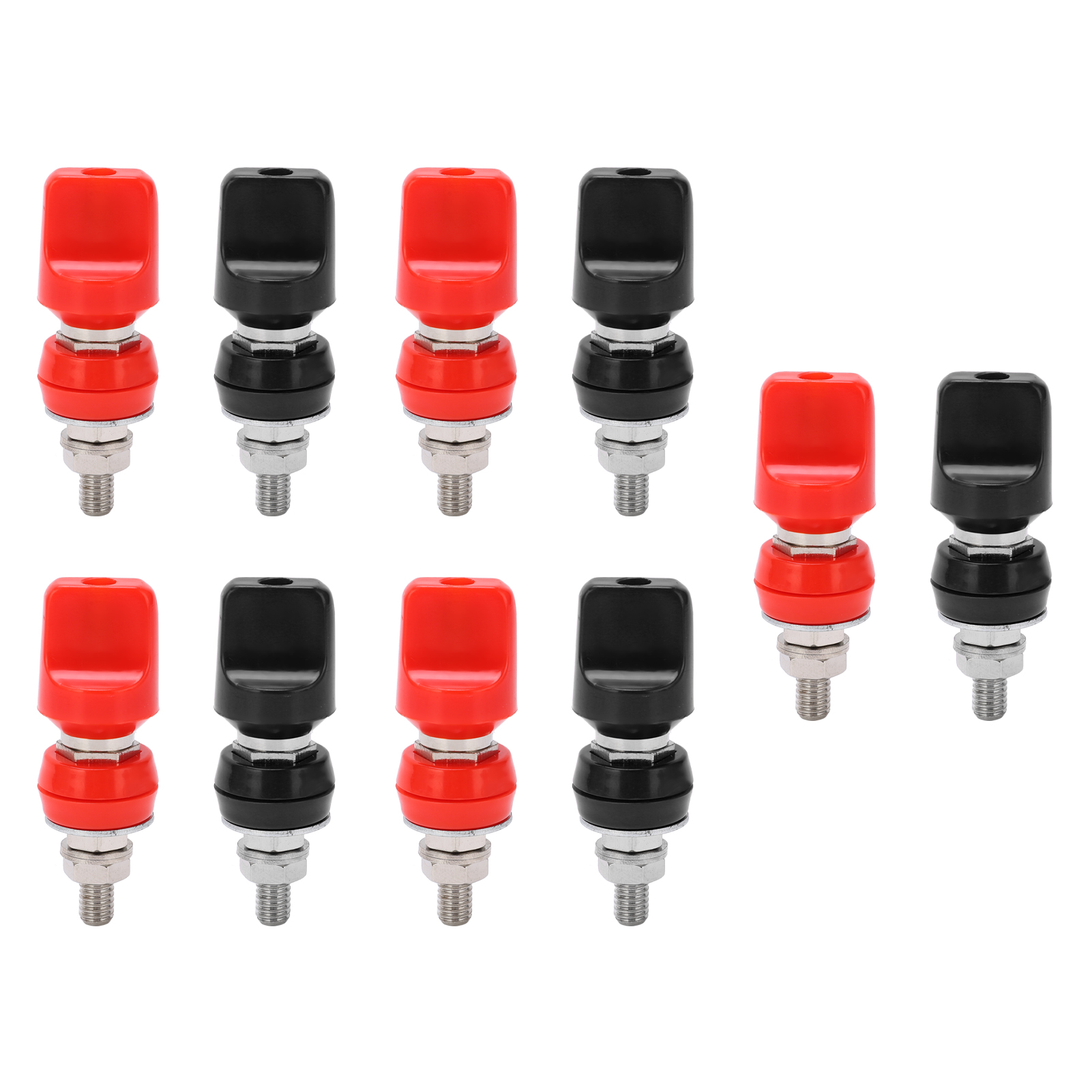 5er-set J.50019(1) Stromanschlussklemme M6 Messing-anschlussklemme Mit 4-mm-buchse Für Elektronische Instrumente