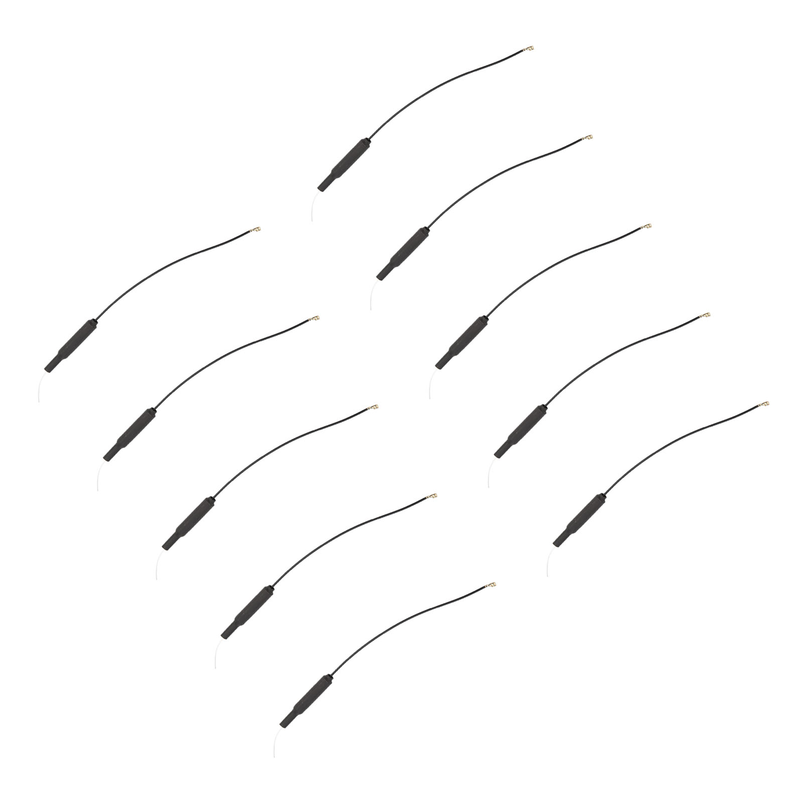 10 Stück Nz2.4gtg003 Eingebaute Federantenne 3dbi 2,4 Ghz Omnidirektionale Kupferrohr-empfängerantenne Für Smart Home Uav