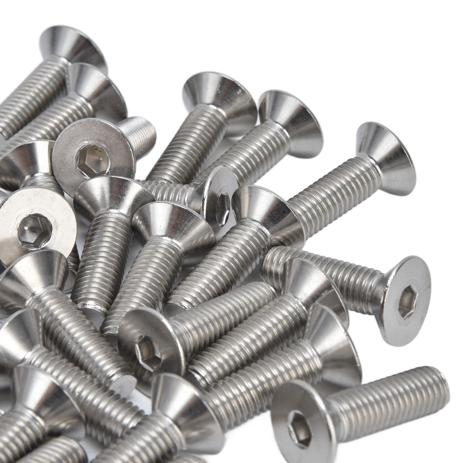30 Stück M10 Innensechskantschrauben 10 Mm A2 Edelstahl Senkkopfschrauben Für Industrielle Befestigungselemente M10x35