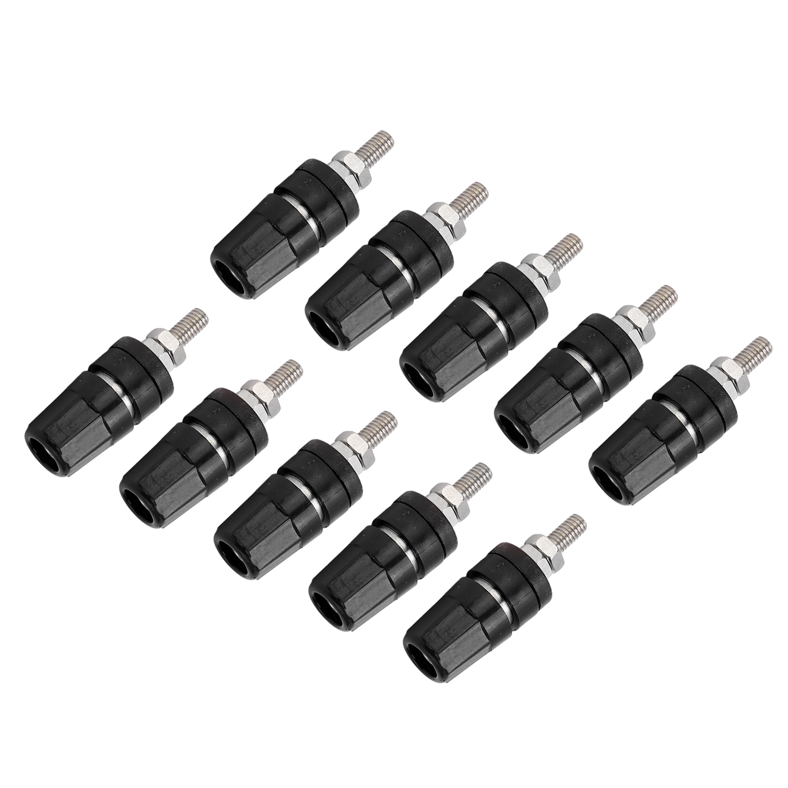24.320 4,0 Mm Anschlussklemme 24a Bananenstecker Für Lautsprecherverstärker, Schwarz