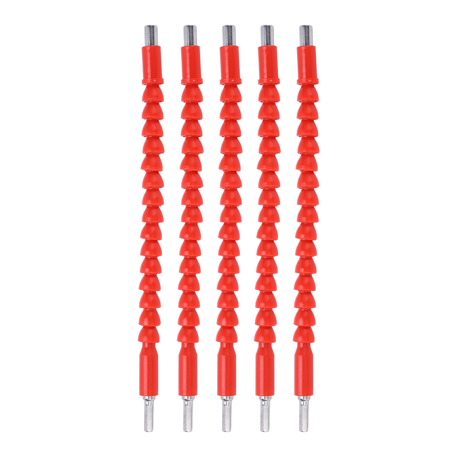 5-teiliges Set Flexible Bohrerverlängerungen, Flexible Wellen, 295 Mm Lang, Universell Für Elektrische Bohrmaschinen