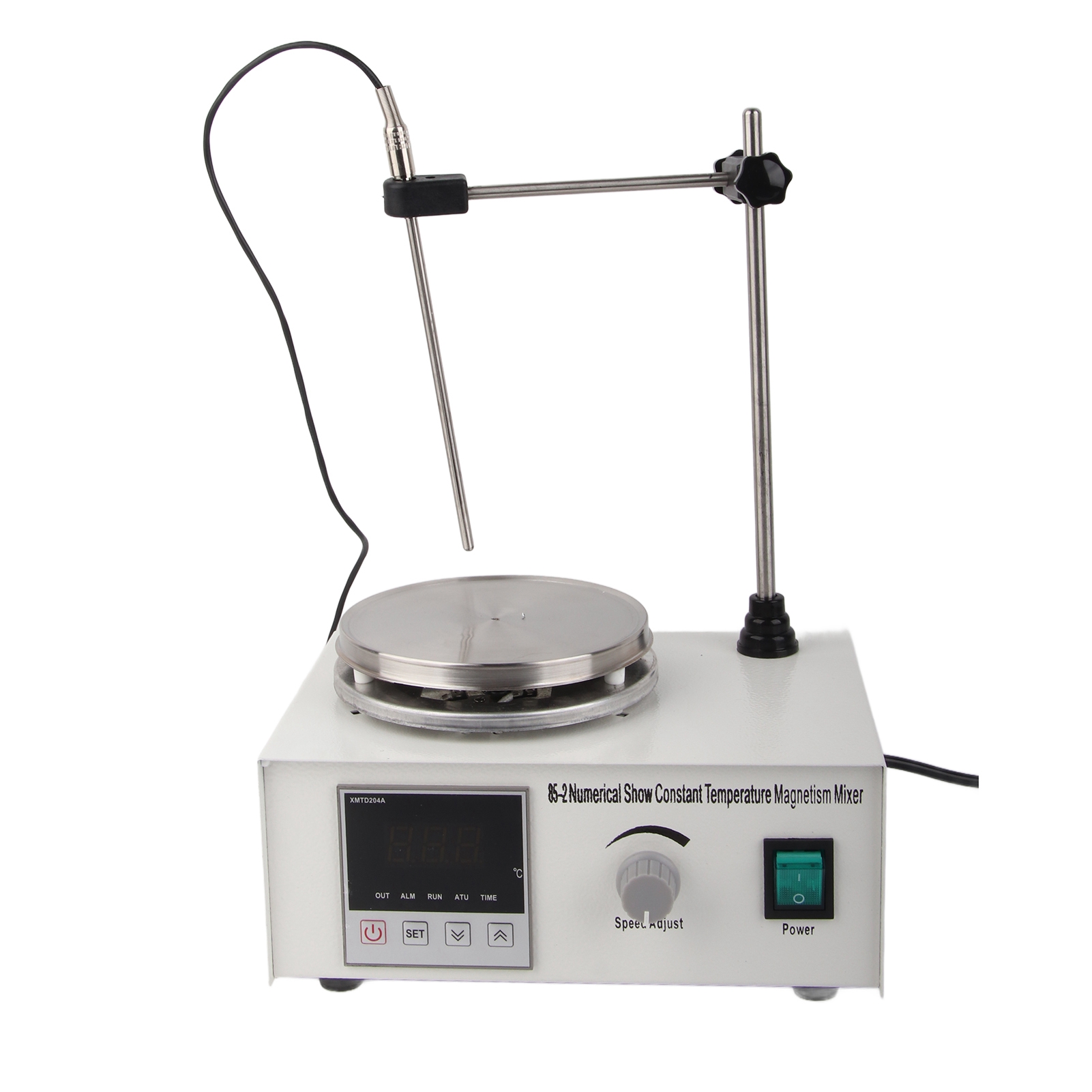 Magnetrührer Mit Digitalanzeige Und Konstanttemperaturheizung, Magnetische Heizplatte, Laborgerät, Eu-stecker 220 V