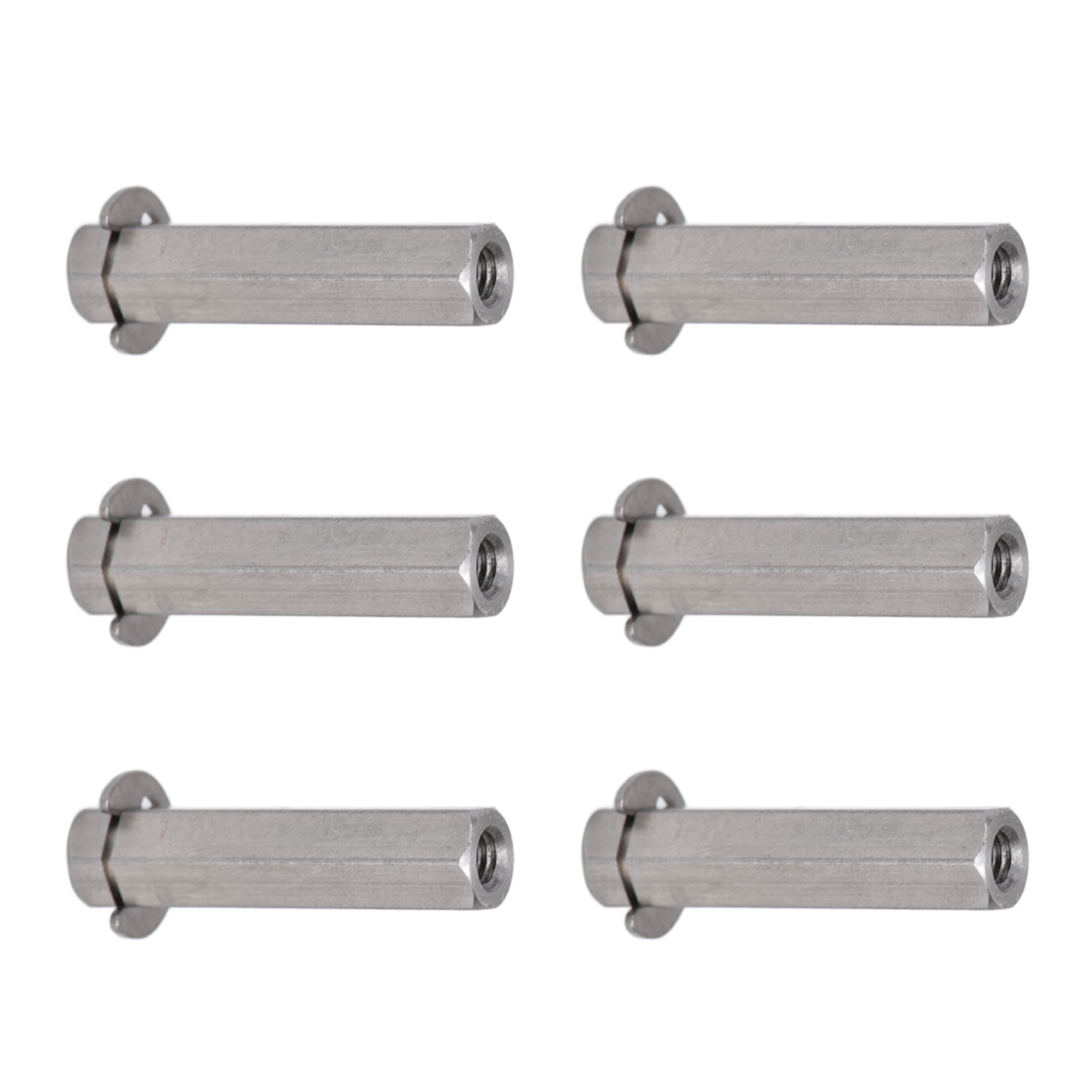 10-teiliges Sechskantwellen-set Aus Edelstahl, 8 Mm, Mit Sicherungsring Für Tetrix4106-4008-0400