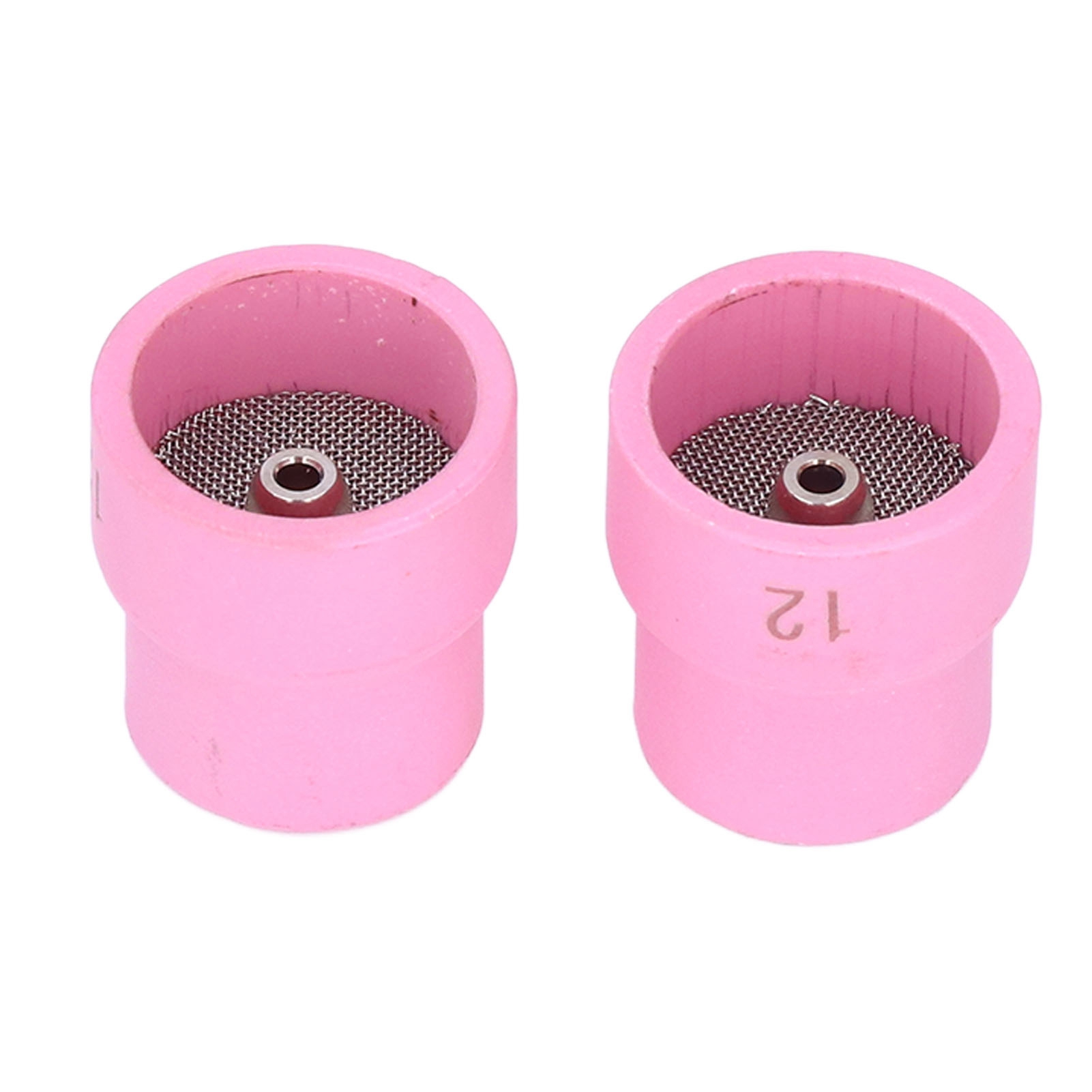 2-teiliges Wig-schweißbecher-set 12/14 Keramikdüse Für Wp9/17/18/20/25/26 (rose)