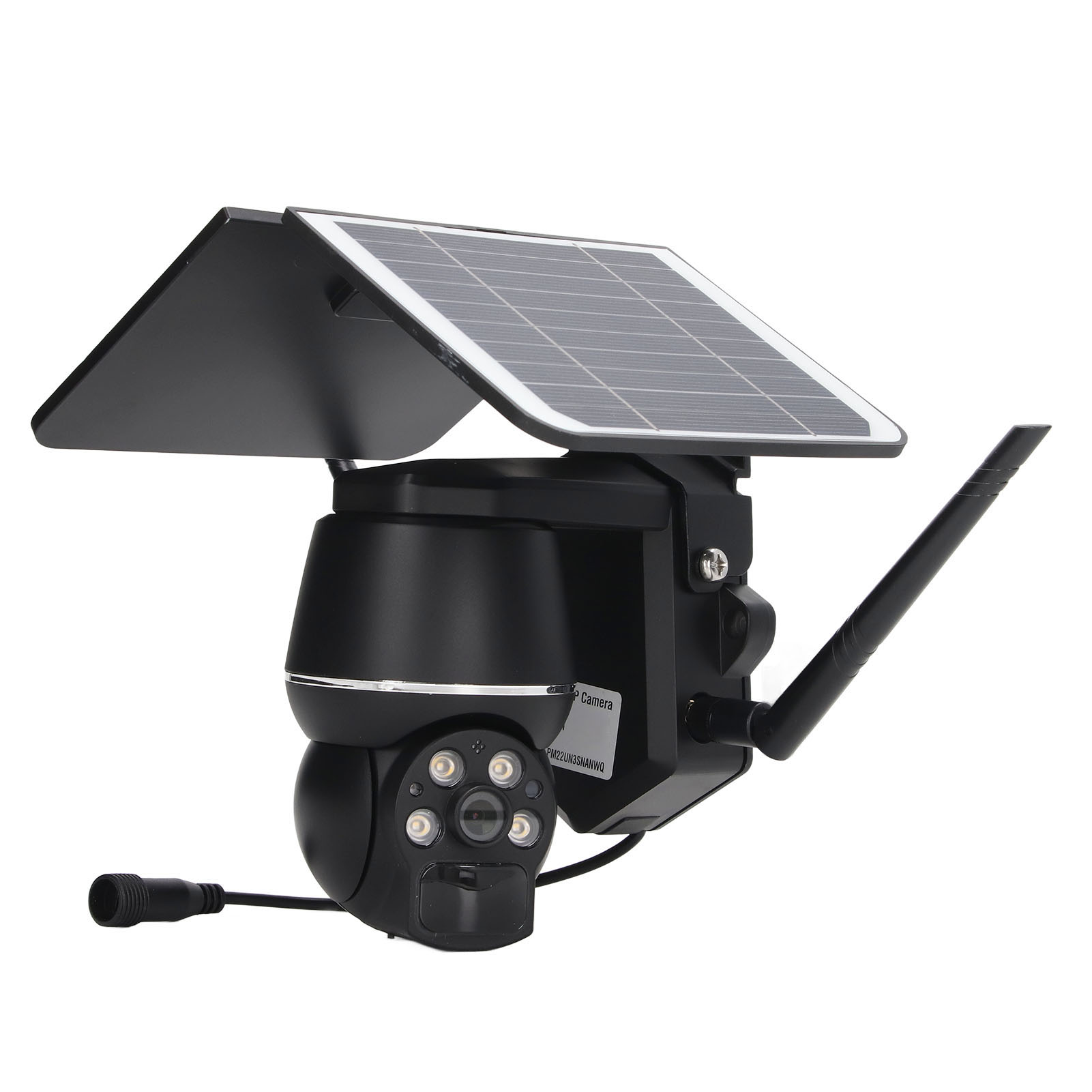 1080p Solar-kamera, 3 Mp, 360° Kabellose Smart-sicherheitskamera Für Den Außenbereich, Ip65 Wasserdicht, 4g, Us