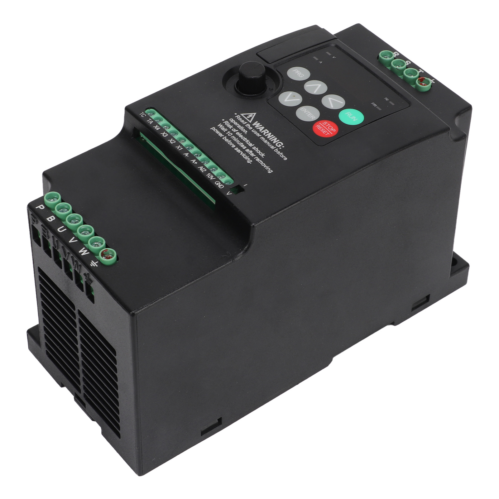 Frequenzumrichter 3,7 Kw, Hohe Belastbarkeit, Mini-frequenzumrichter, 3-phasig, Eingang: Ac 380–400 V, Ausgang: Ac 380 V