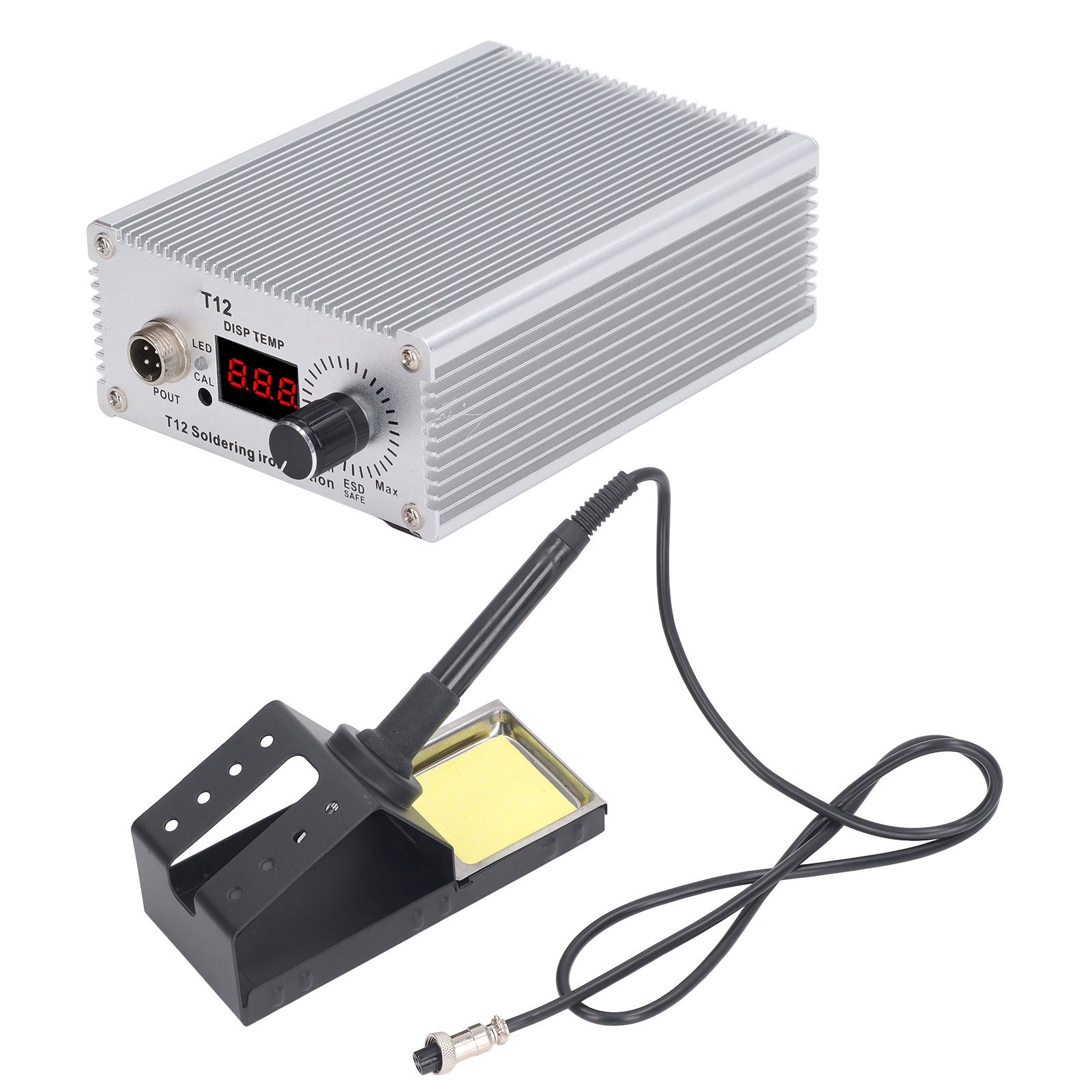 Digitale Lötstation Mit Automatischer Abschaltfunktion, 75 W, Digitalanzeige, 150–480 °c, Eu-stecker, 100–230 V