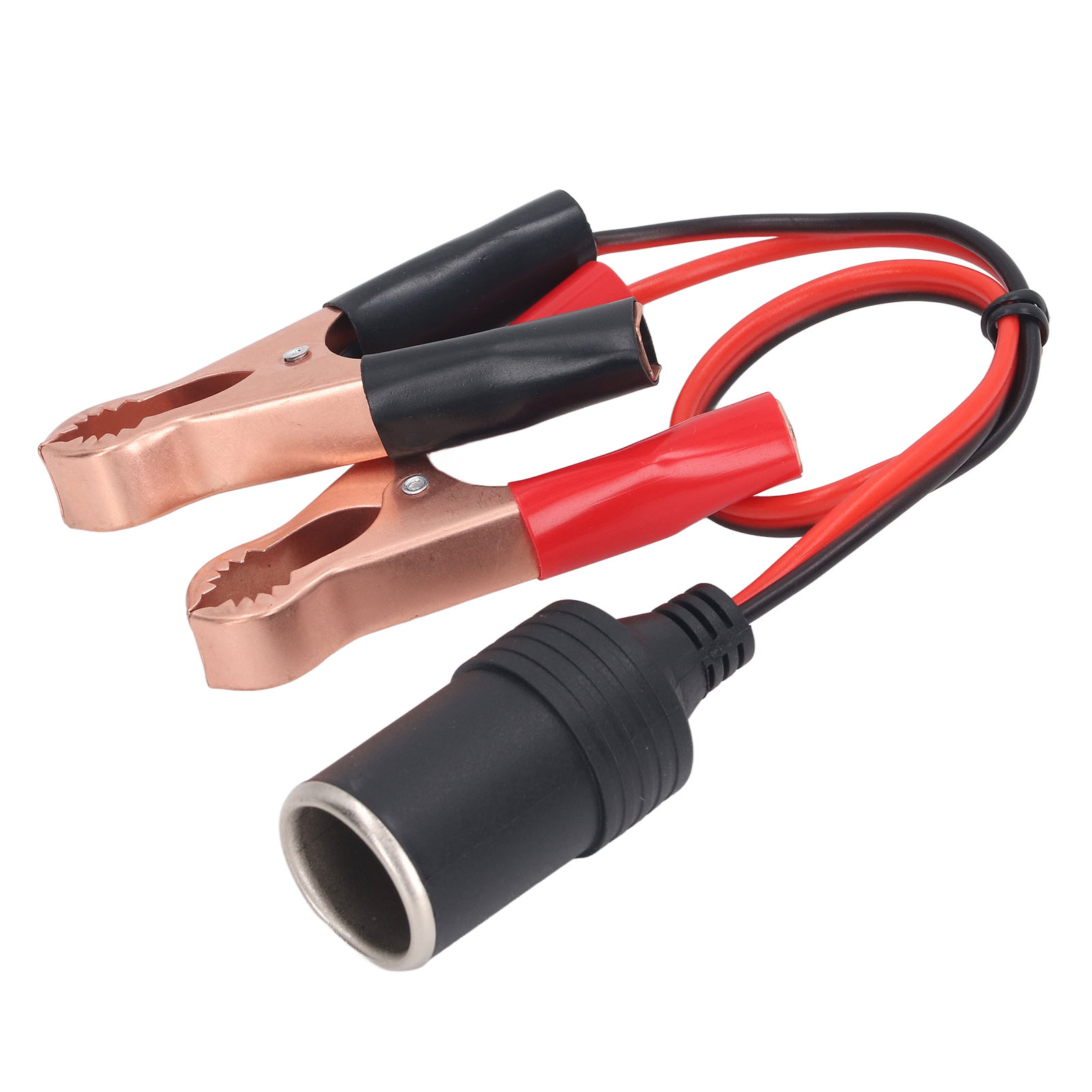 Batterie-krokodilklemmen-kabelklemme, Weibliche Kfz-zigarettenanzünderbuchse, Zigarettenanzünder-batterieadapter, 36 V, 10 A
